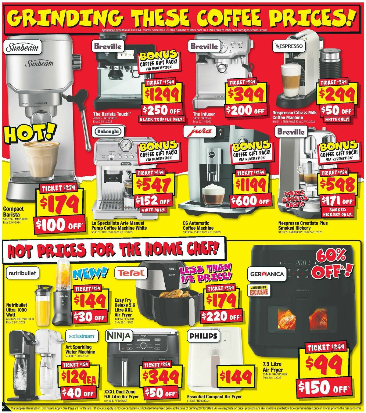 JB Hi-Fi Catalogues from 9 November