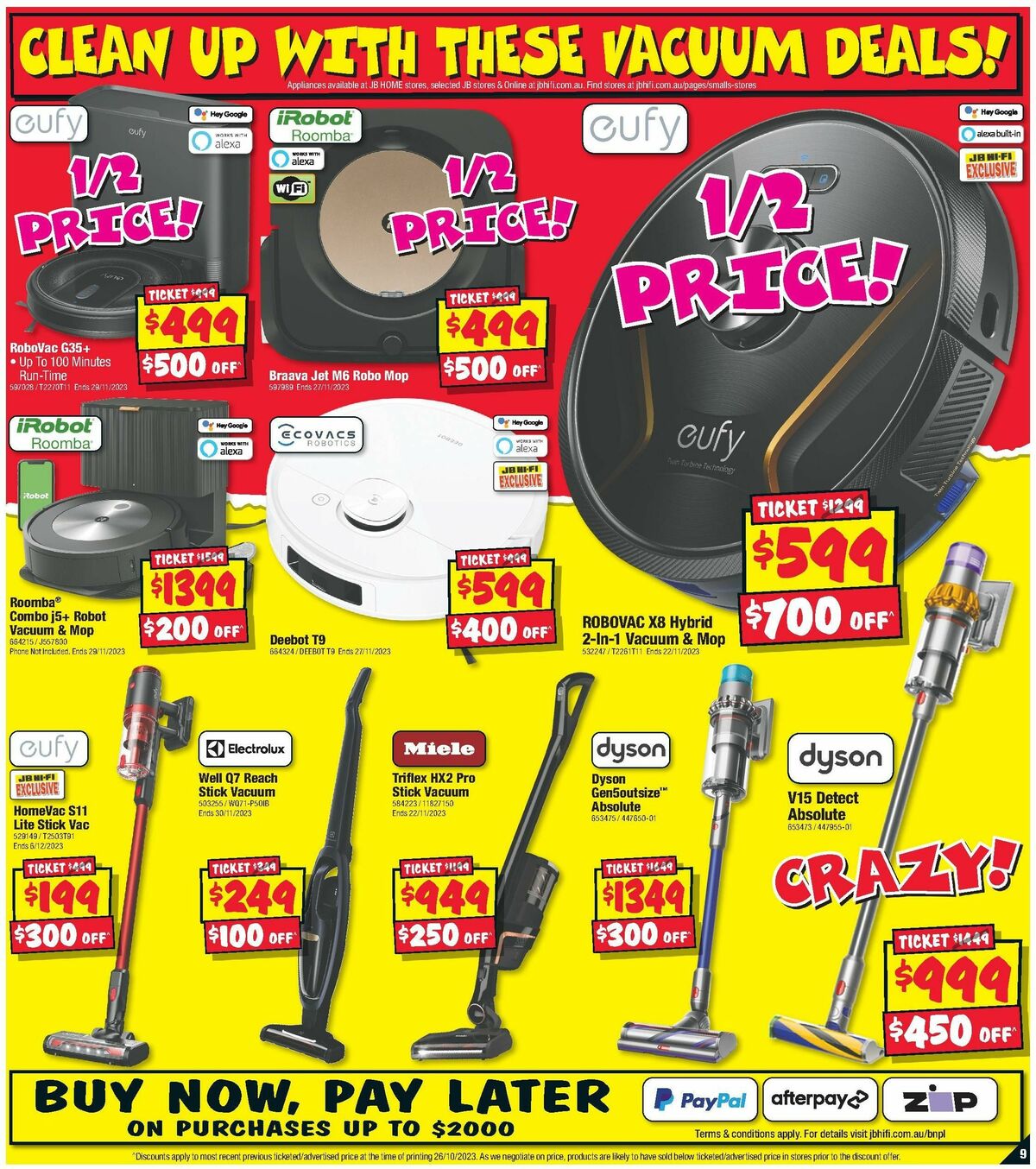 JB Hi-Fi Catalogues from 9 November