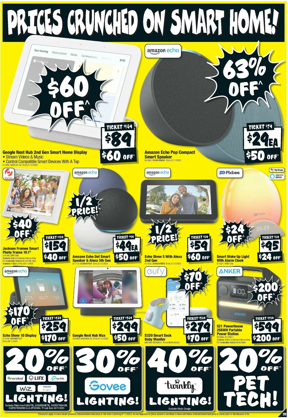 JB Hi-Fi Catalogues from 20 November