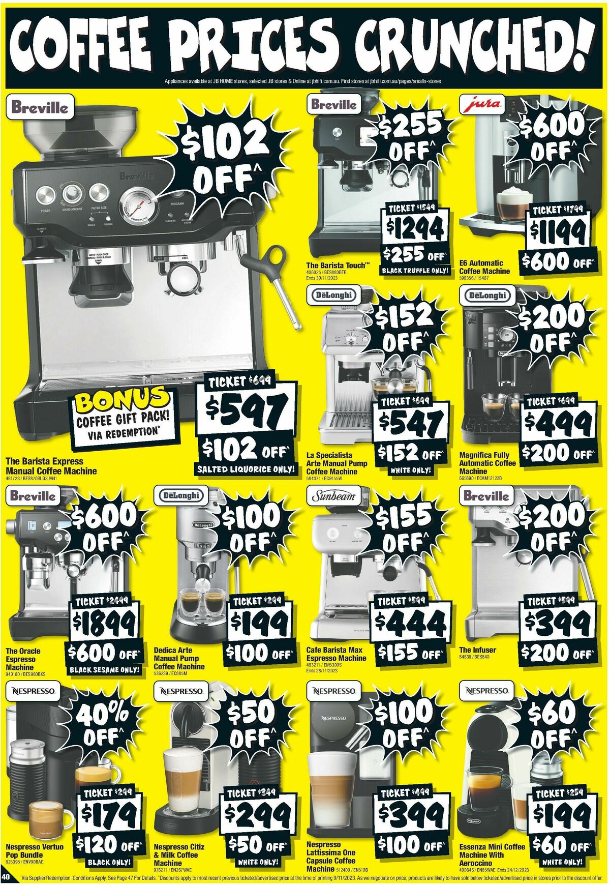 JB Hi-Fi Catalogues from 20 November