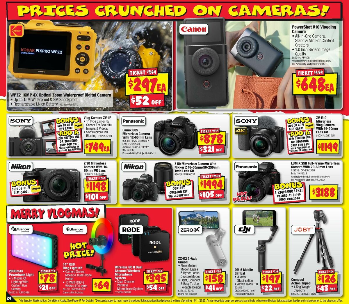 JB Hi-Fi Crackin Xmas Deal Catalogues from 30 November