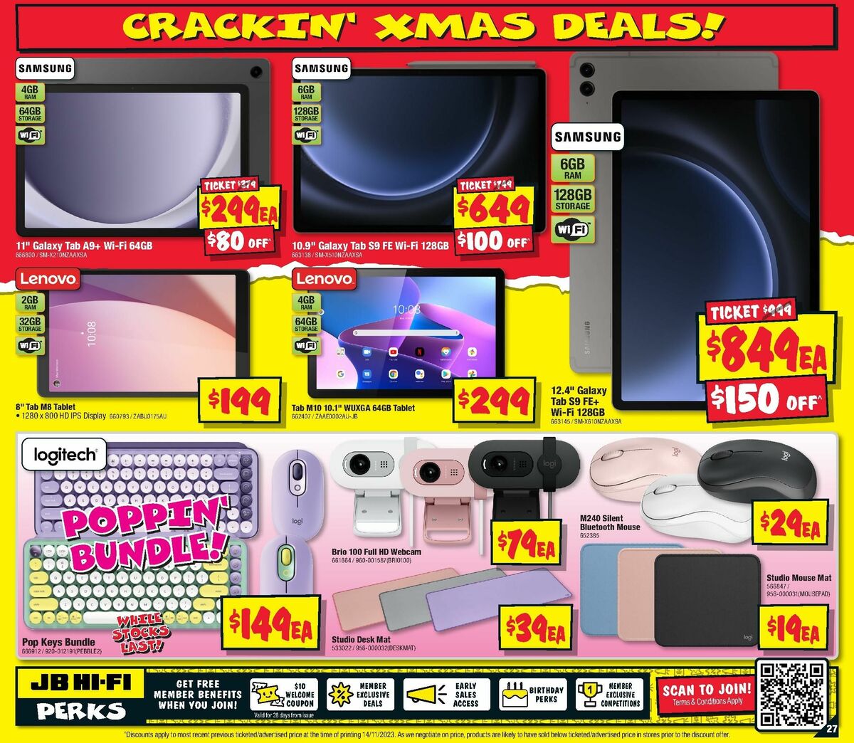 JB Hi-Fi Crackin Xmas Deal Catalogues from 30 November