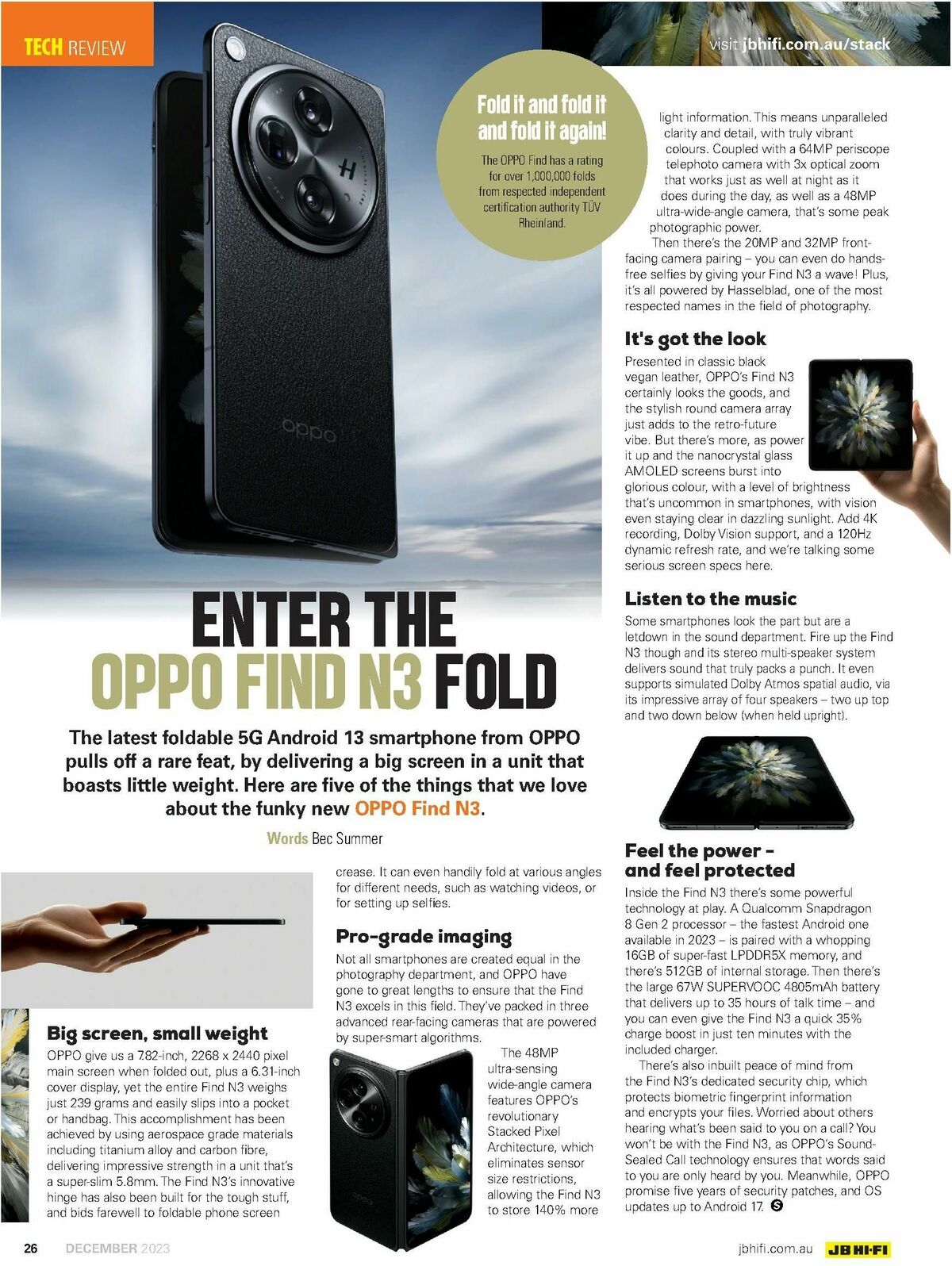 JB Hi-Fi Magazine December Catalogues from 1 December