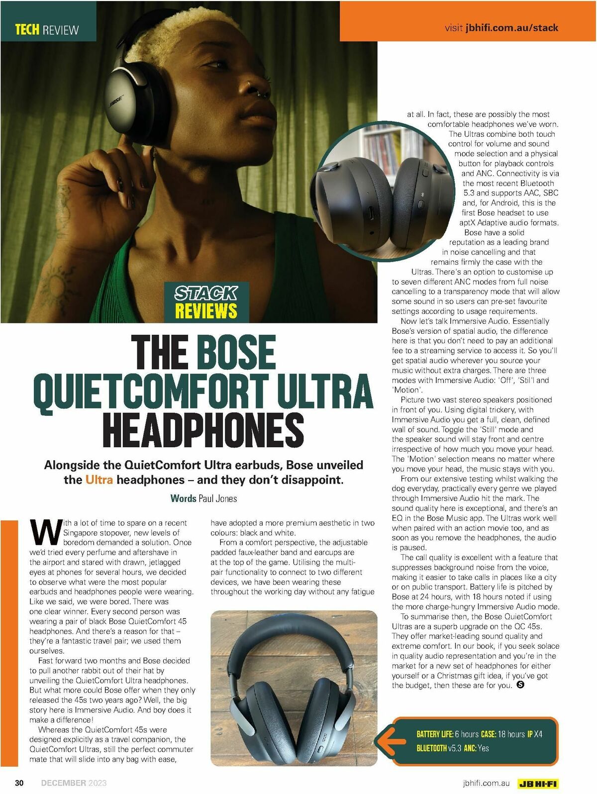 JB Hi-Fi Magazine December Catalogues from 1 December