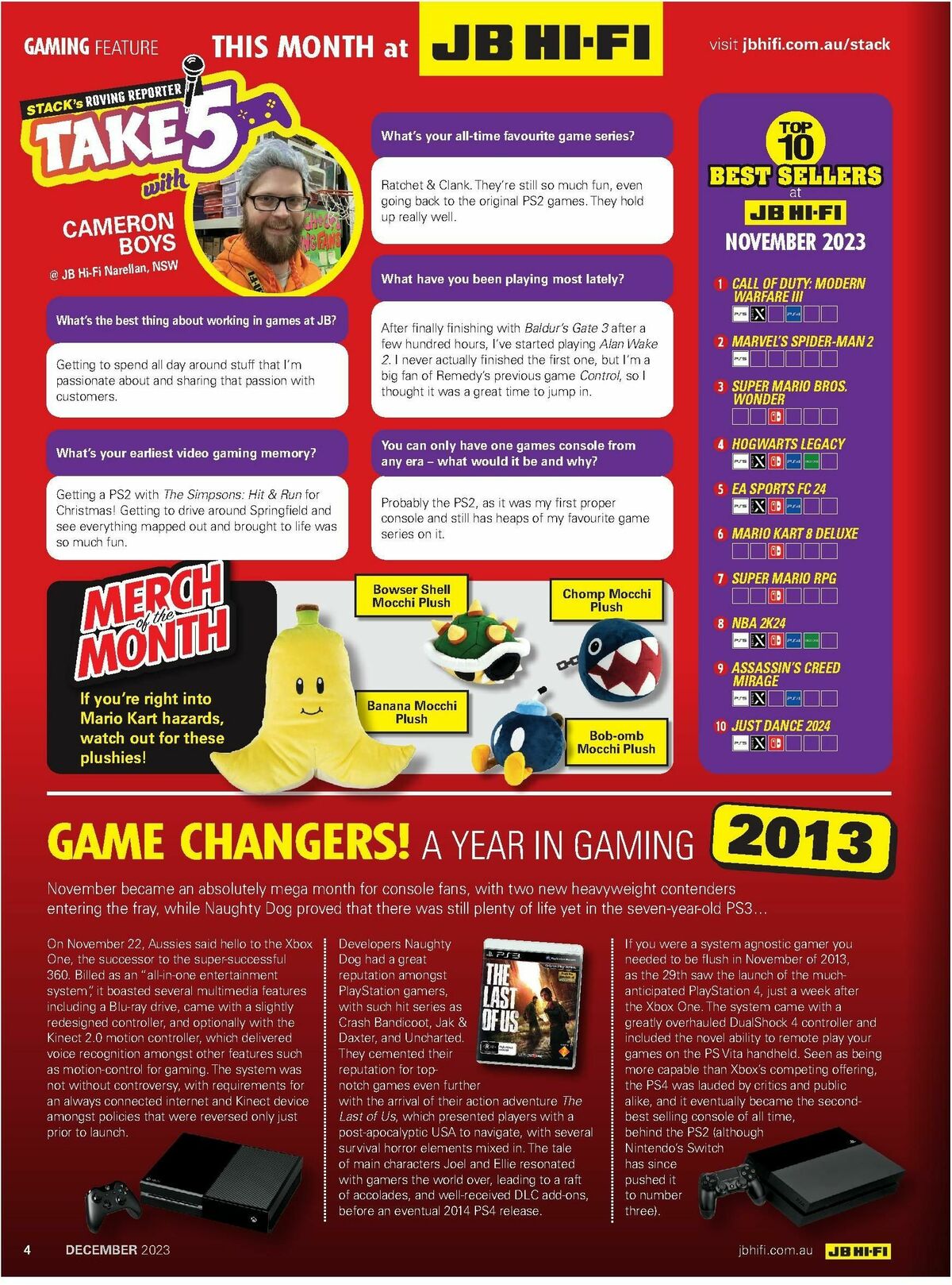 JB Hi-Fi Magazine December Catalogues from 1 December