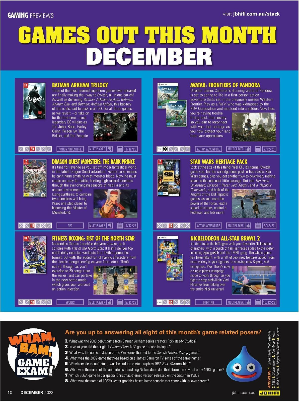 JB Hi-Fi Magazine December Catalogues from 1 December