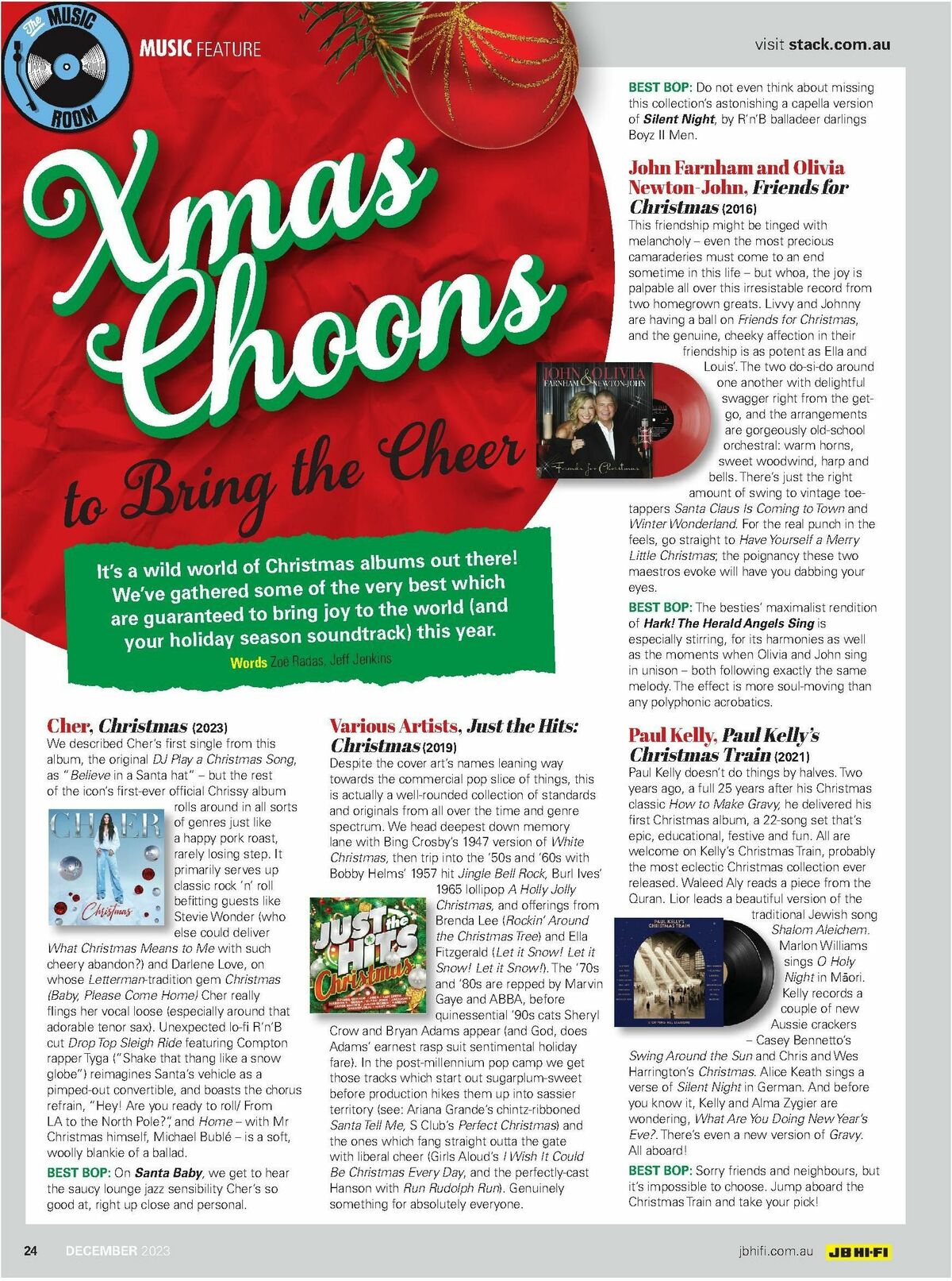 JB Hi-Fi Magazine December Catalogues from 1 December