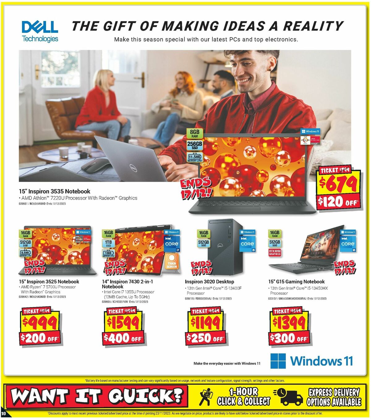 JB Hi-Fi Computers, I.T. & Accessories Catalogues from 7 December