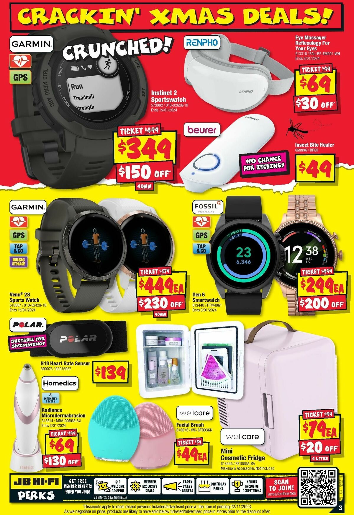 JB Hi-Fi Crackin Xmas Deal on Fitness, Health & Wellness Catalogues from 7 December