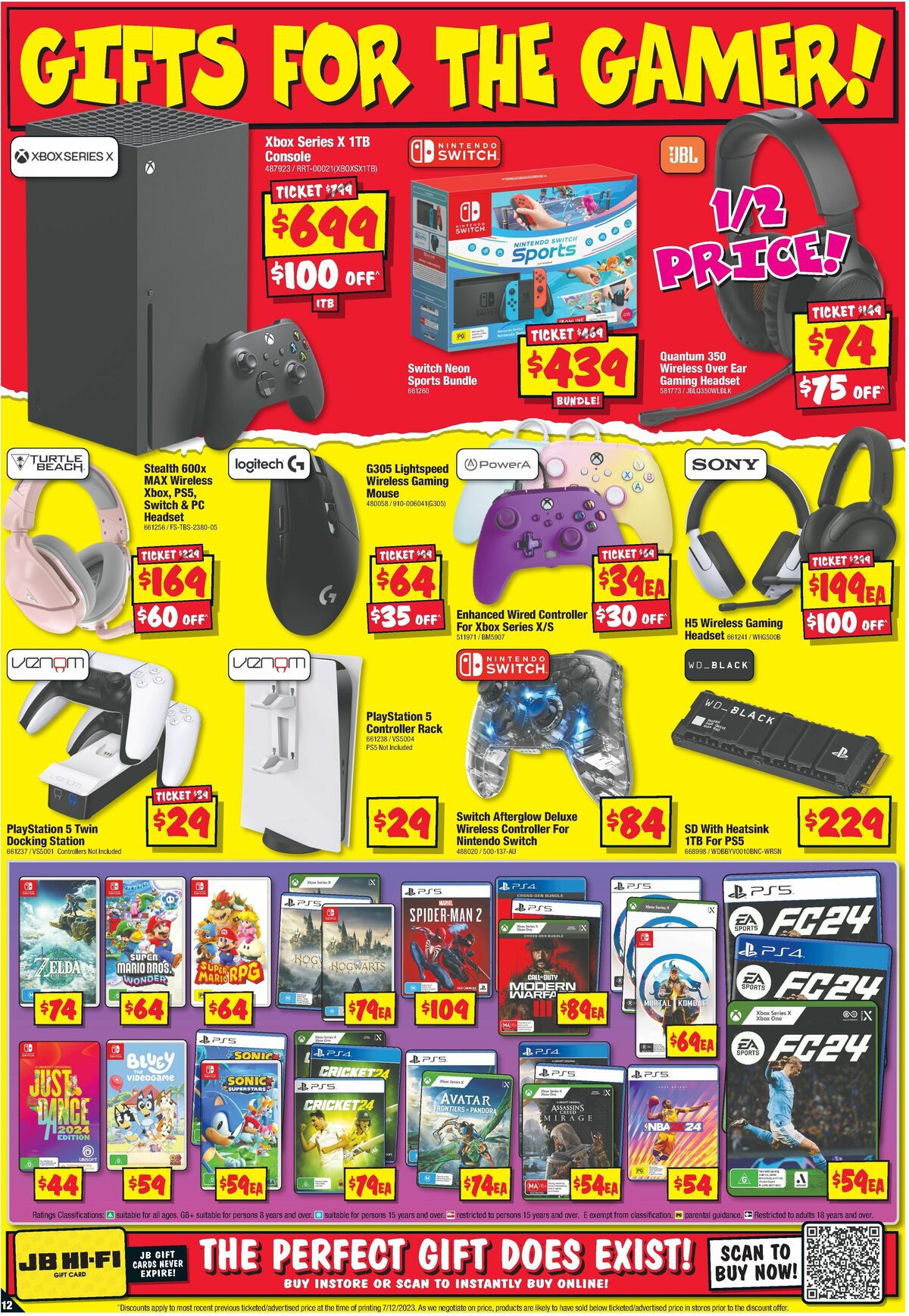 JB Hi-Fi Last Minute Catalogues from 16 December