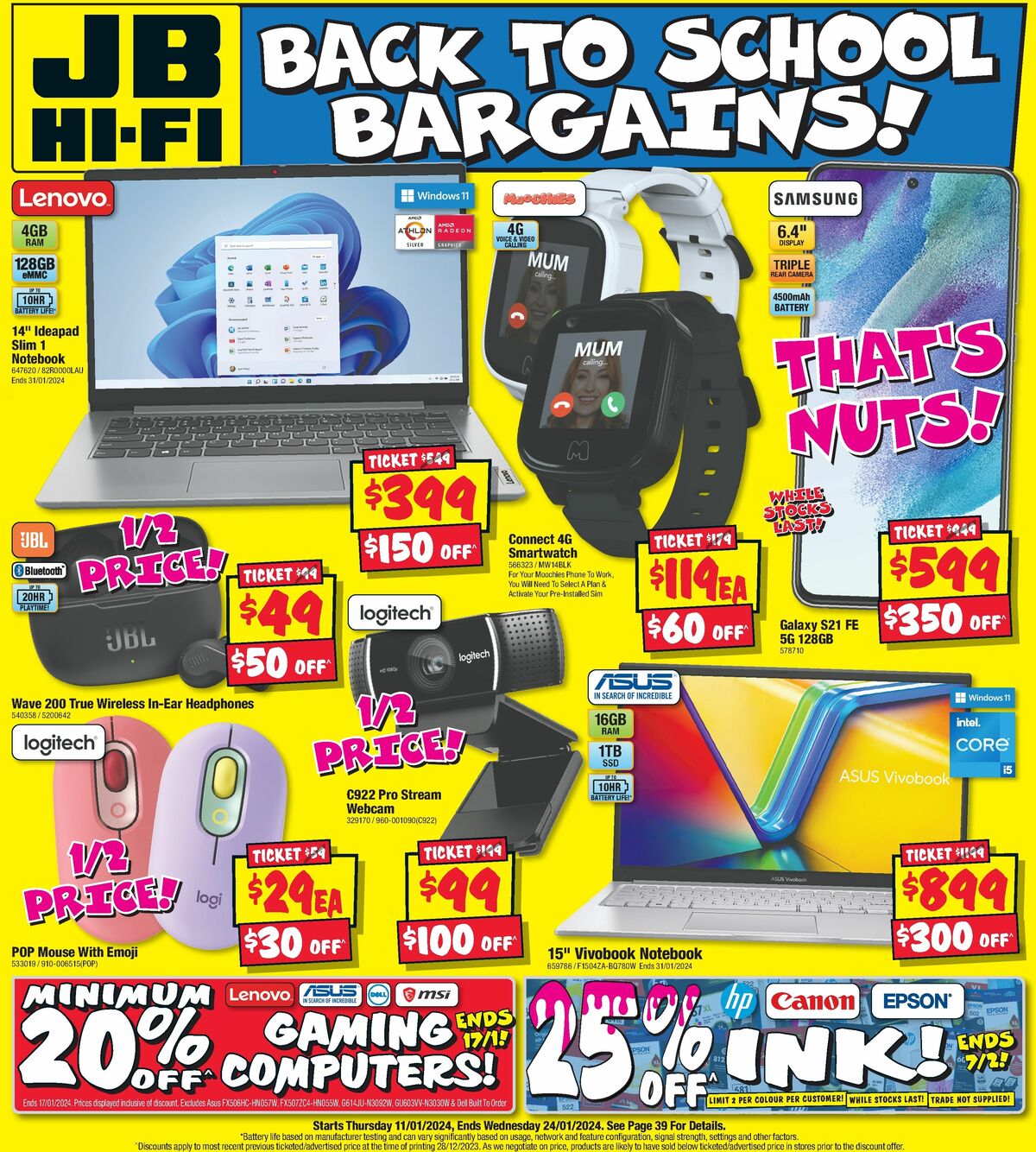 JB Hi-Fi Catalogues from 11 January