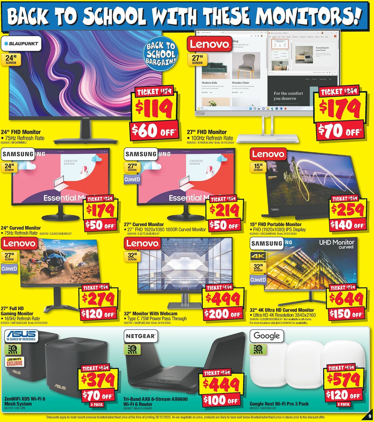 JB Hi-Fi Catalogues from 11 January