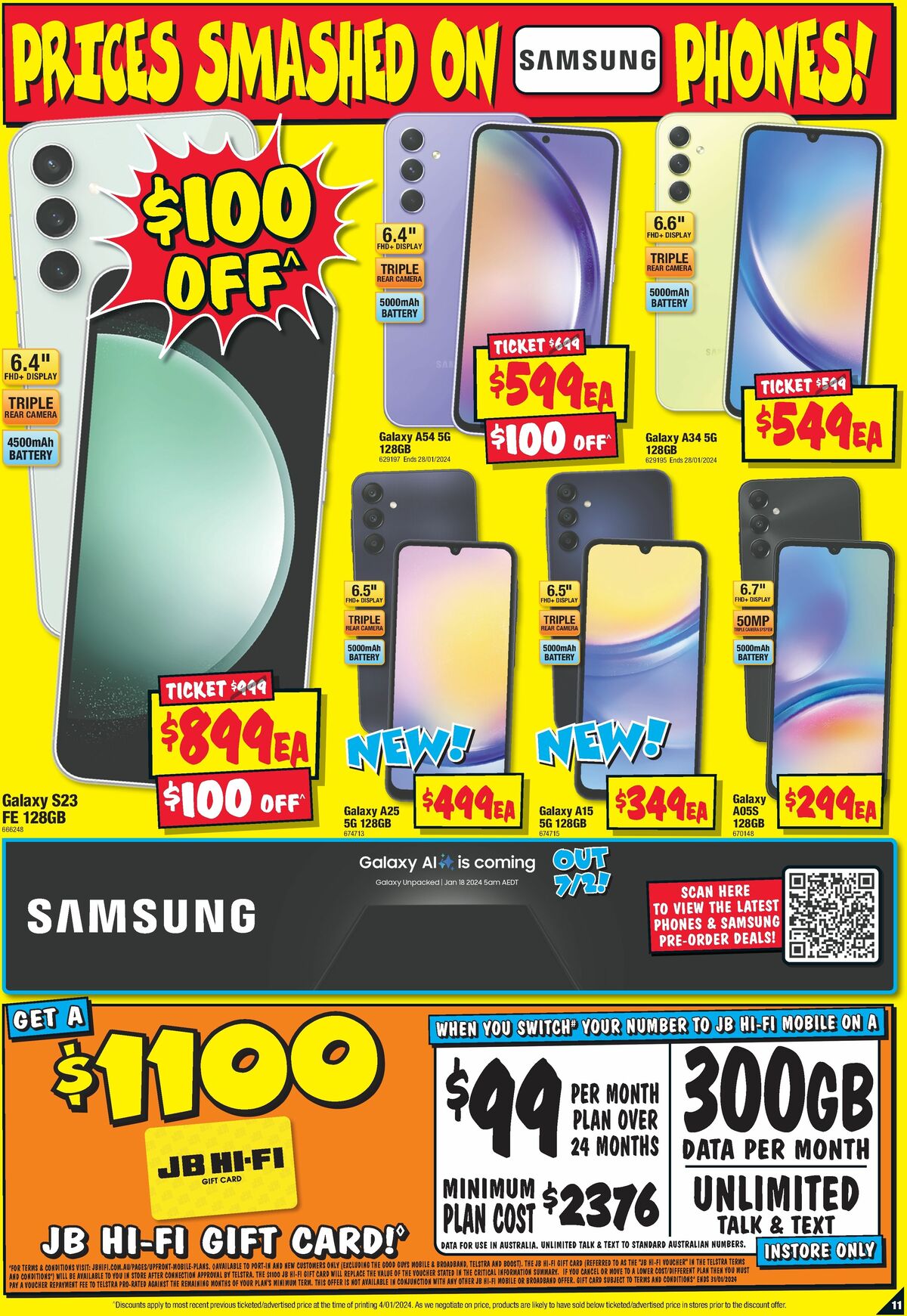 JB Hi-Fi Big Brand Sellout! Catalogues from 18 January