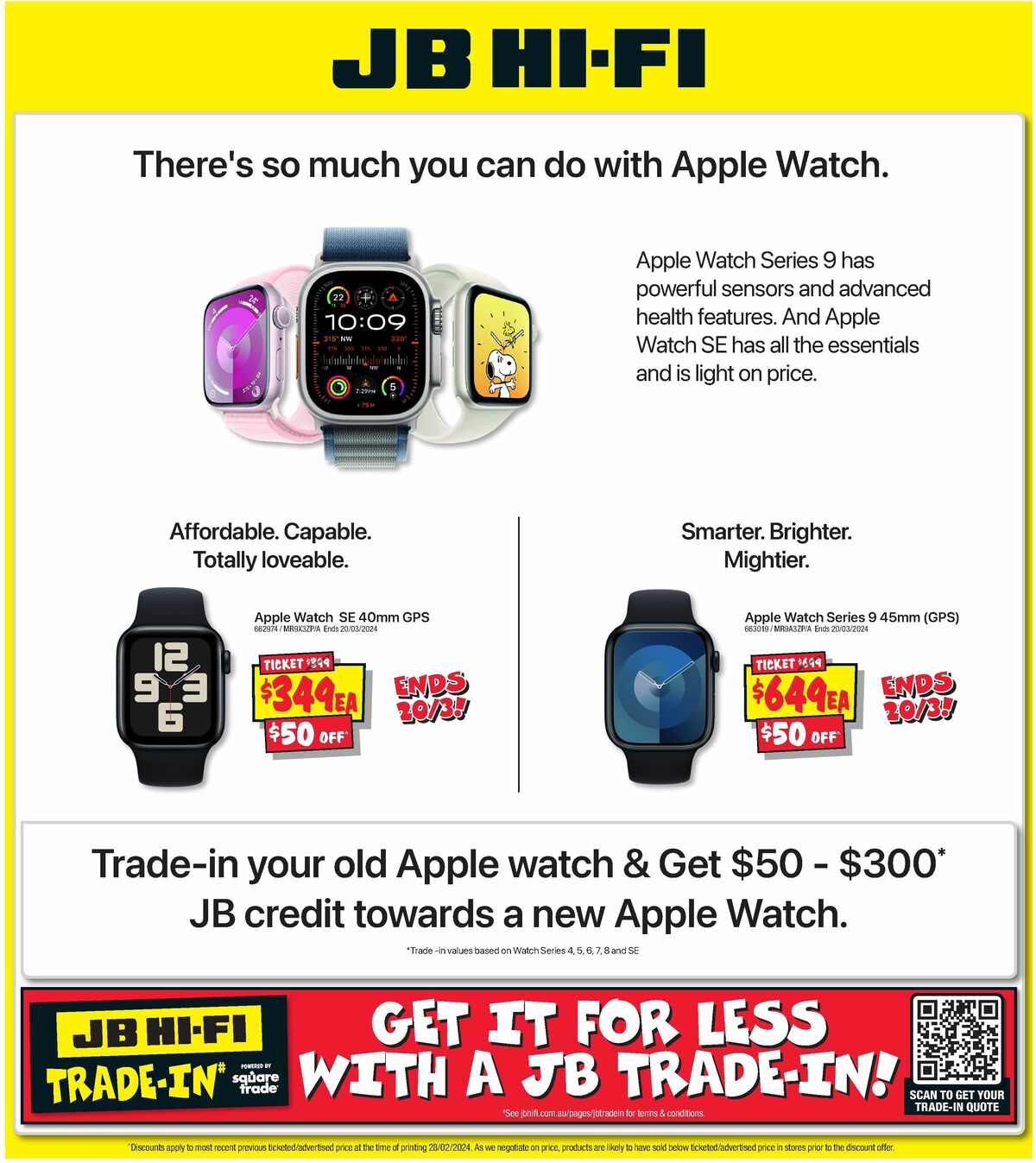JB Hi-Fi Apple Catalogues from 7 March