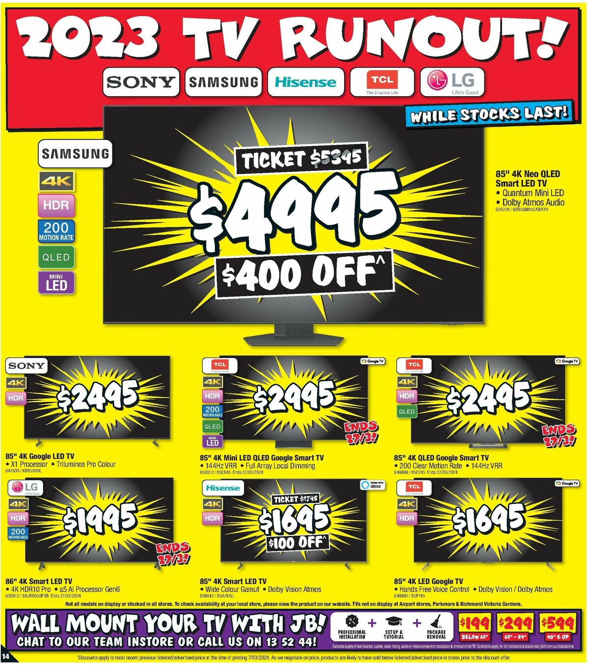 JB Hi-Fi Catalogues from 21 March