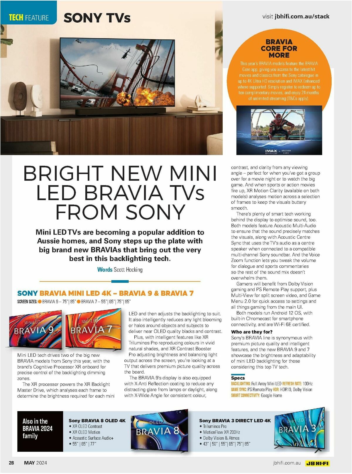 JB Hi-Fi Magazine May Catalogues from 1 May