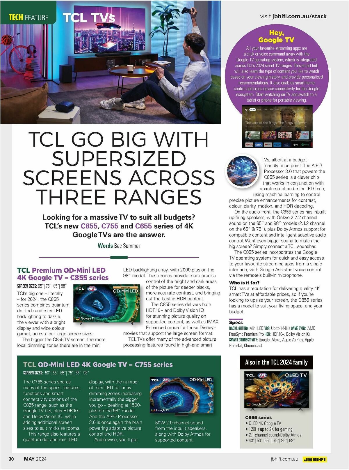 JB Hi-Fi Magazine May Catalogues from 1 May