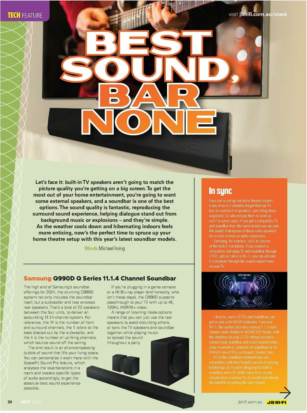 JB Hi-Fi Magazine May Catalogues from 1 May