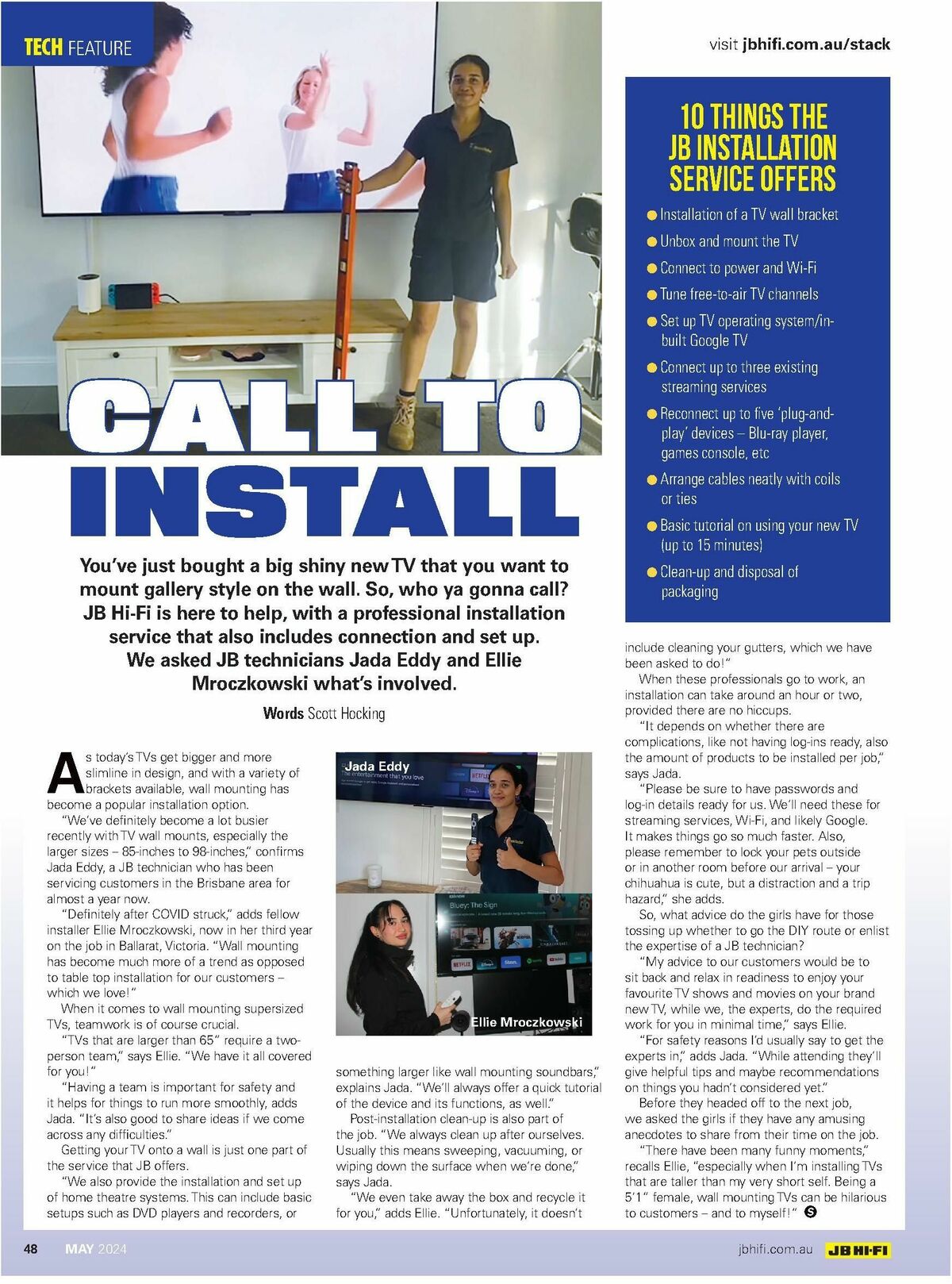 JB Hi-Fi Magazine May Catalogues from 1 May