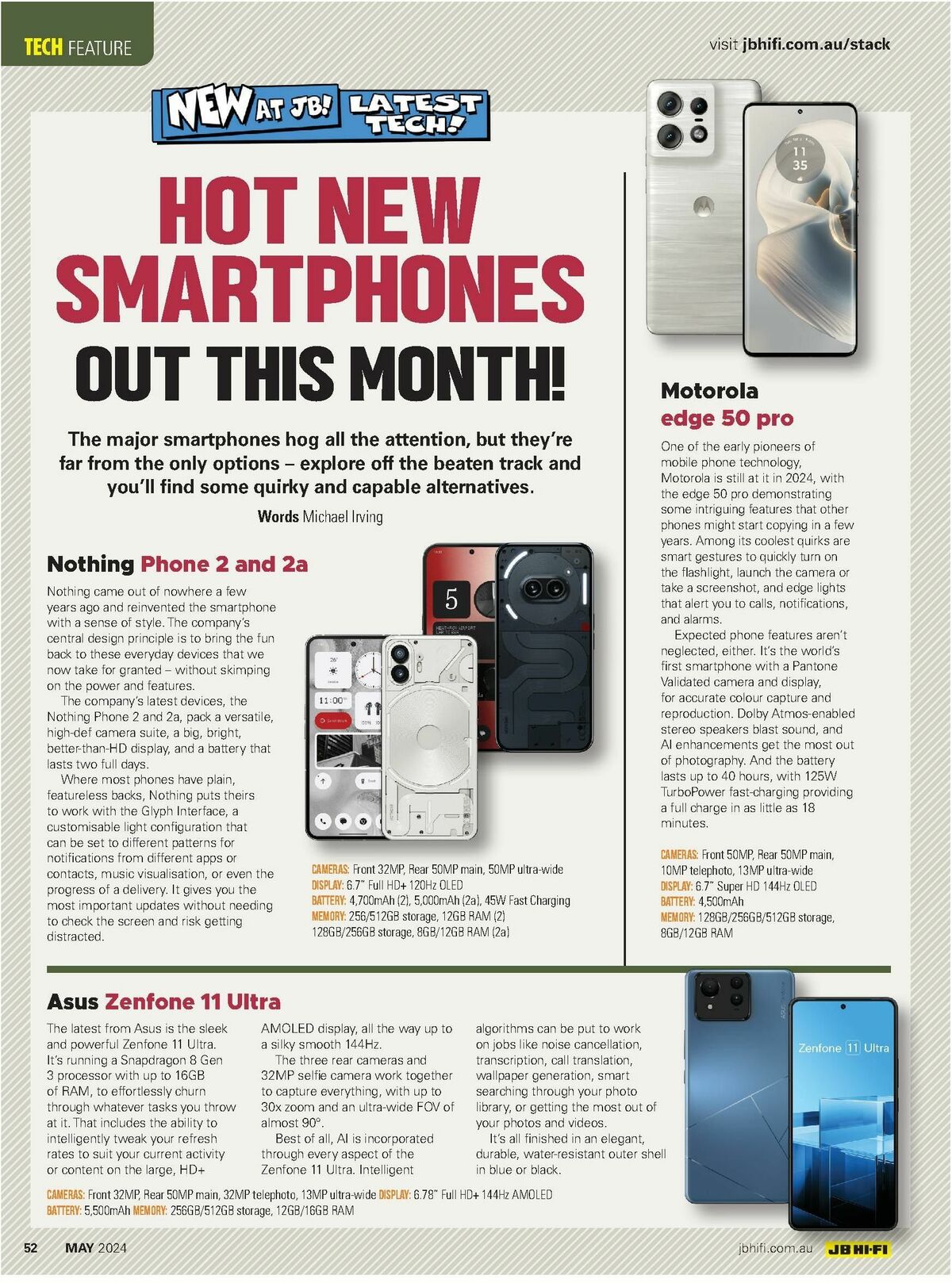 JB Hi-Fi Magazine May Catalogues from 1 May