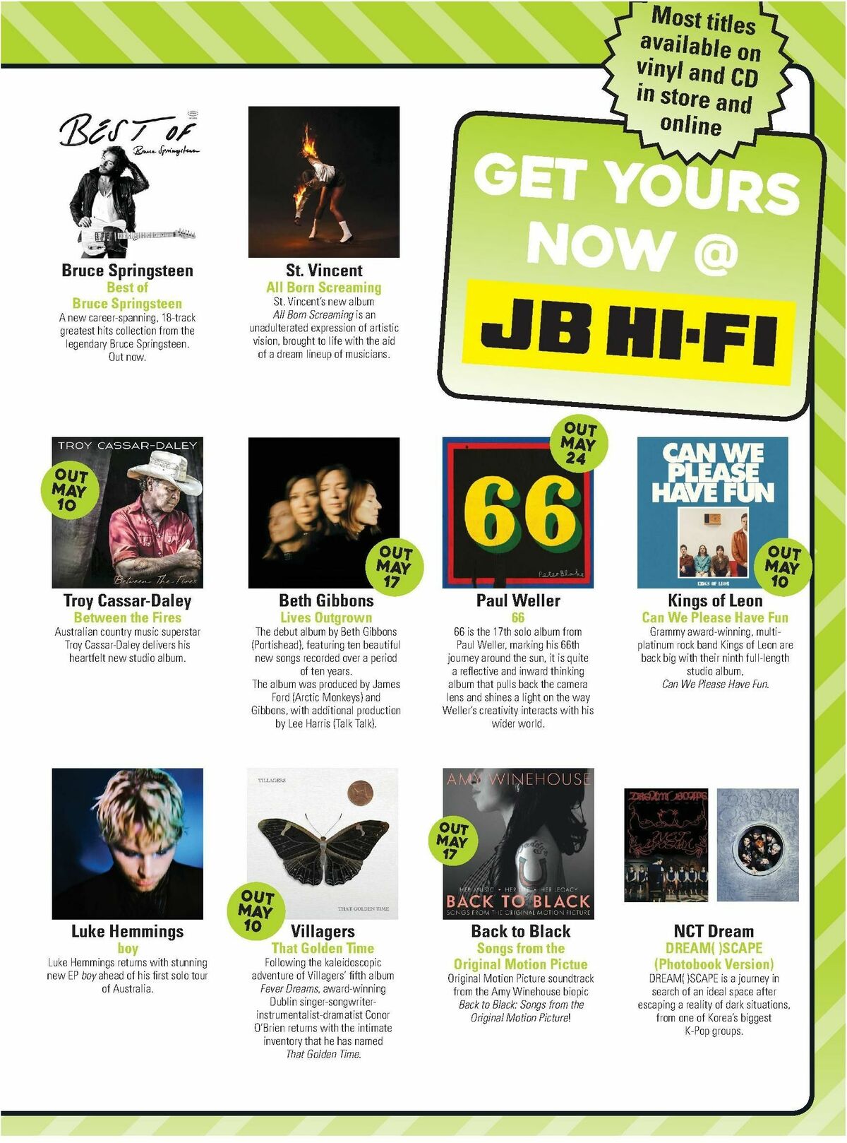 JB Hi-Fi Magazine May Catalogues from 1 May