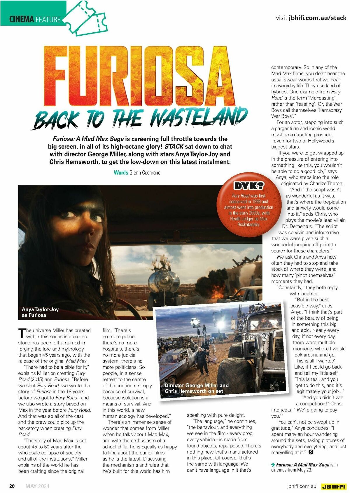 JB Hi-Fi Magazine May Catalogues from 1 May