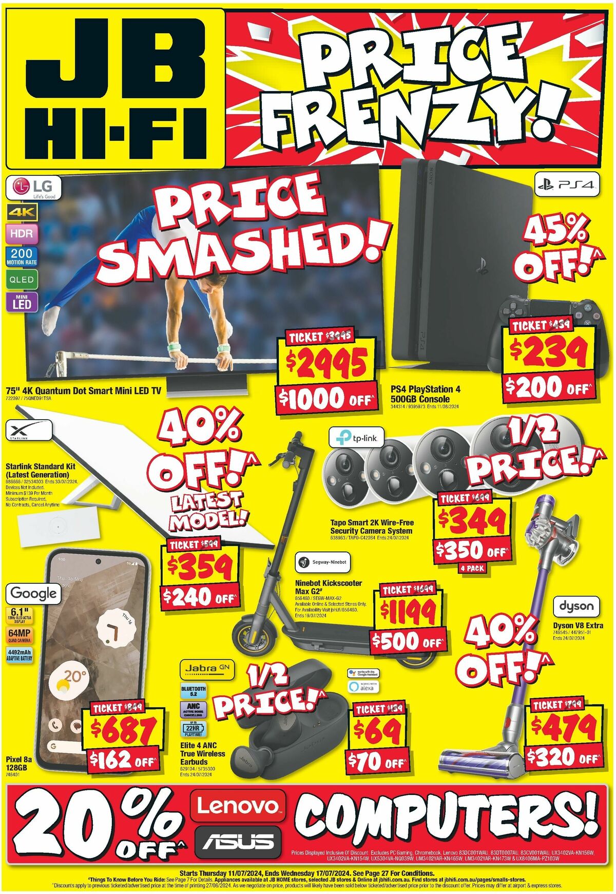 JB Hi-Fi Catalogues from 11 July