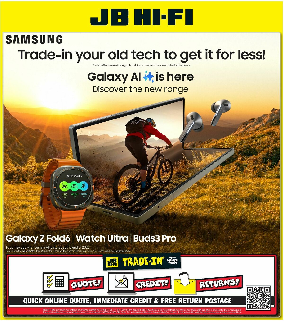 JB Hi-Fi Samsung Catalogues from 11 July