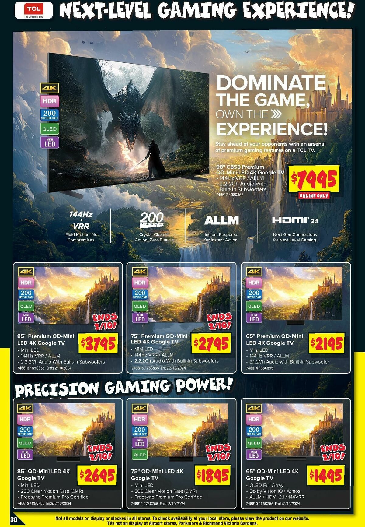 JB Hi-Fi Mega Gaming Sale Catalogues from 26 September