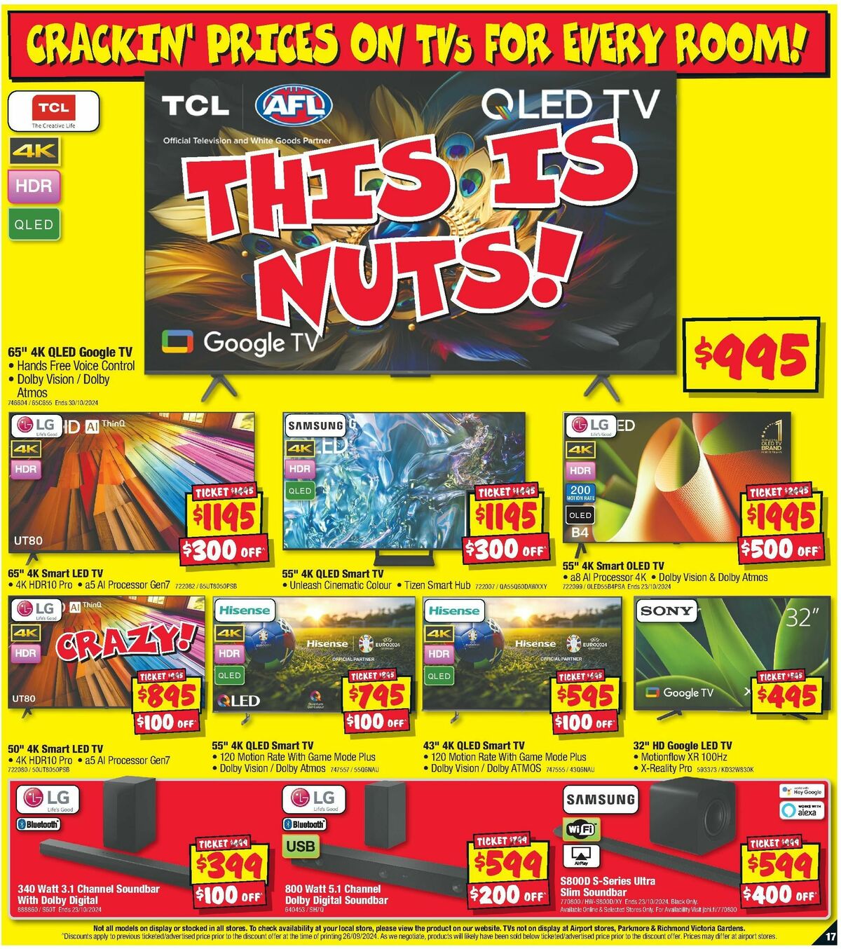 JB Hi-Fi Catalogues from 10 October