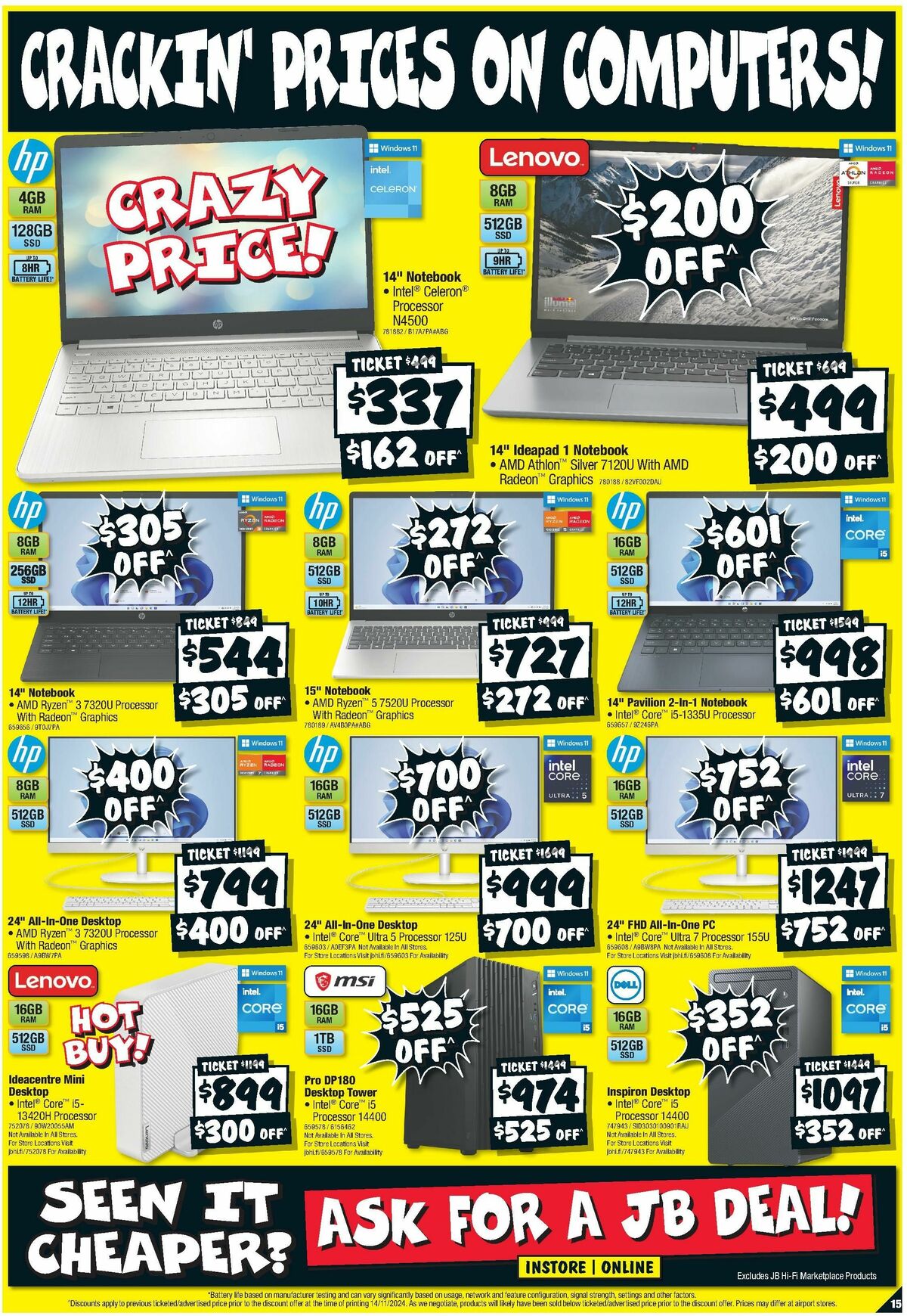 JB Hi-Fi Black Friday Catalogues from 20 November
