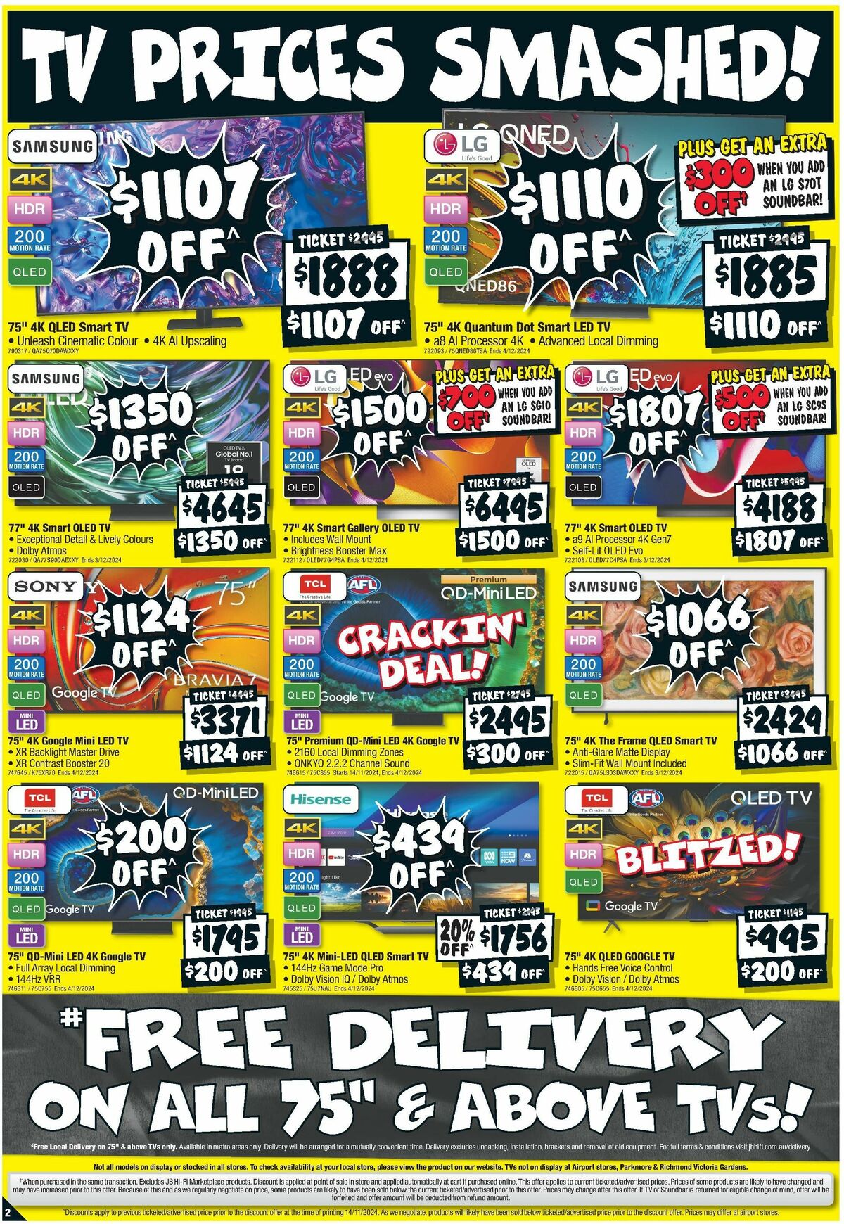 JB Hi-Fi Black Friday Catalogues from 20 November