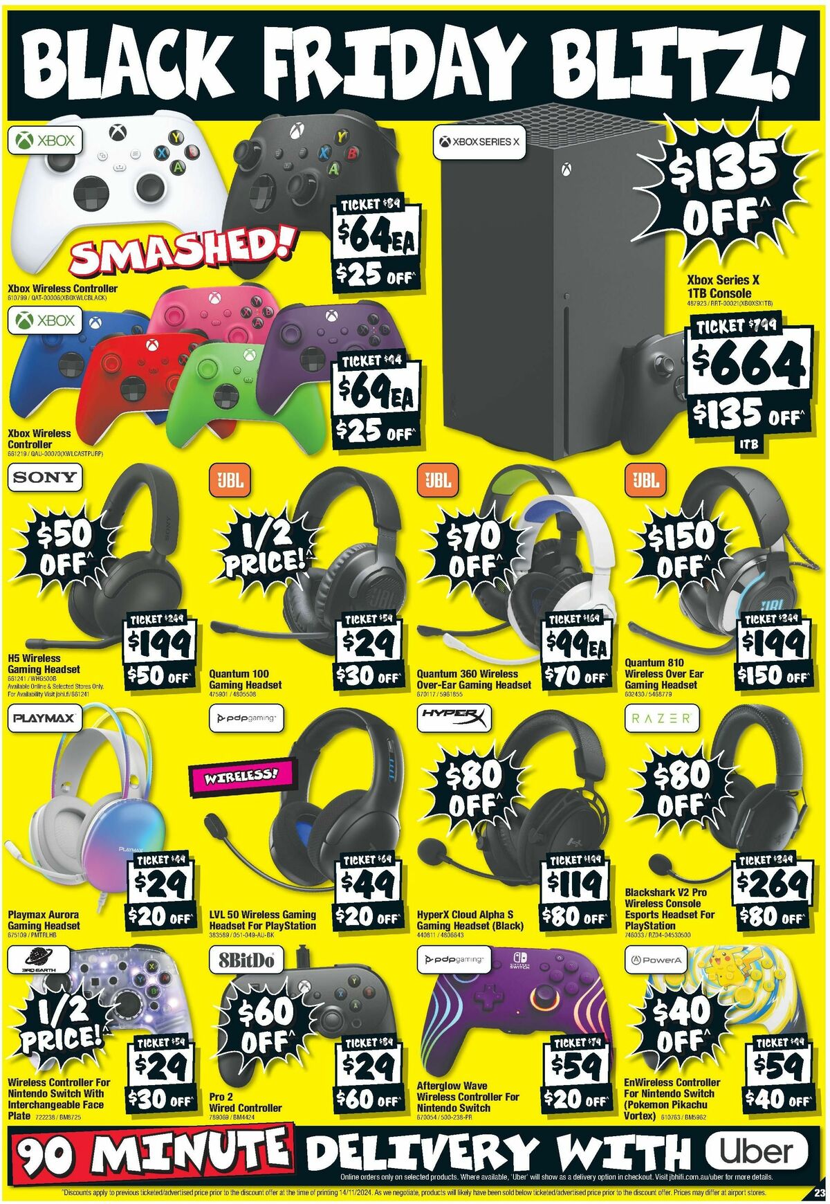 JB Hi-Fi Black Friday Catalogues from 20 November