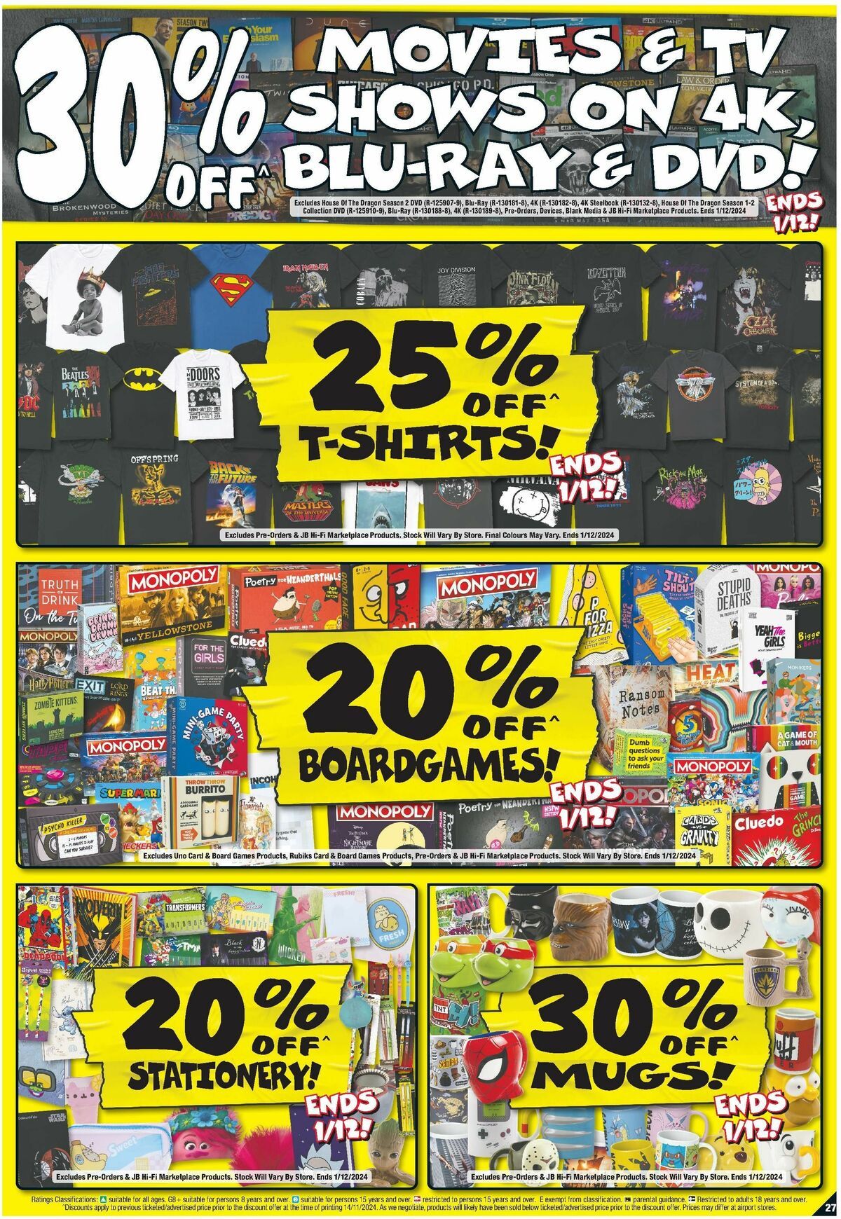 JB Hi-Fi Black Friday Catalogues from 20 November