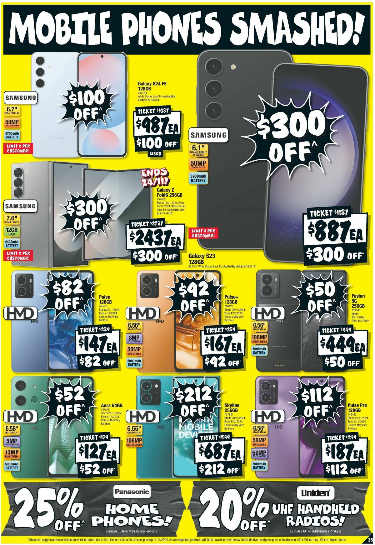 JB Hi-Fi Black Friday Catalogues from 20 November