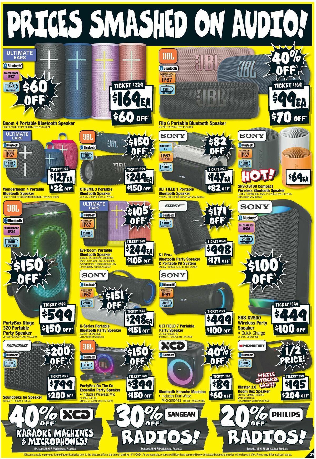 JB Hi-Fi Black Friday Catalogues from 20 November