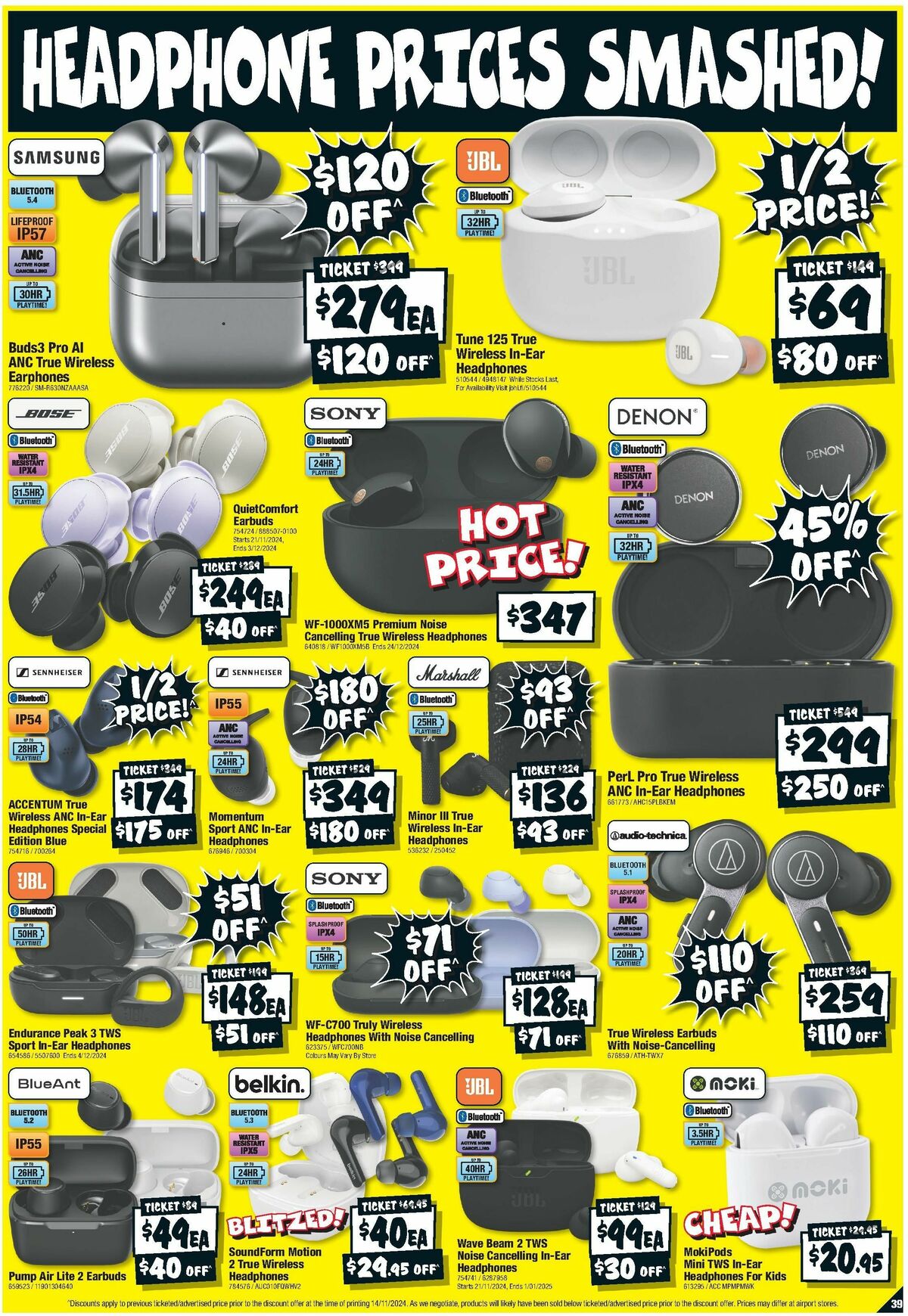 JB Hi-Fi Black Friday Catalogues from 20 November