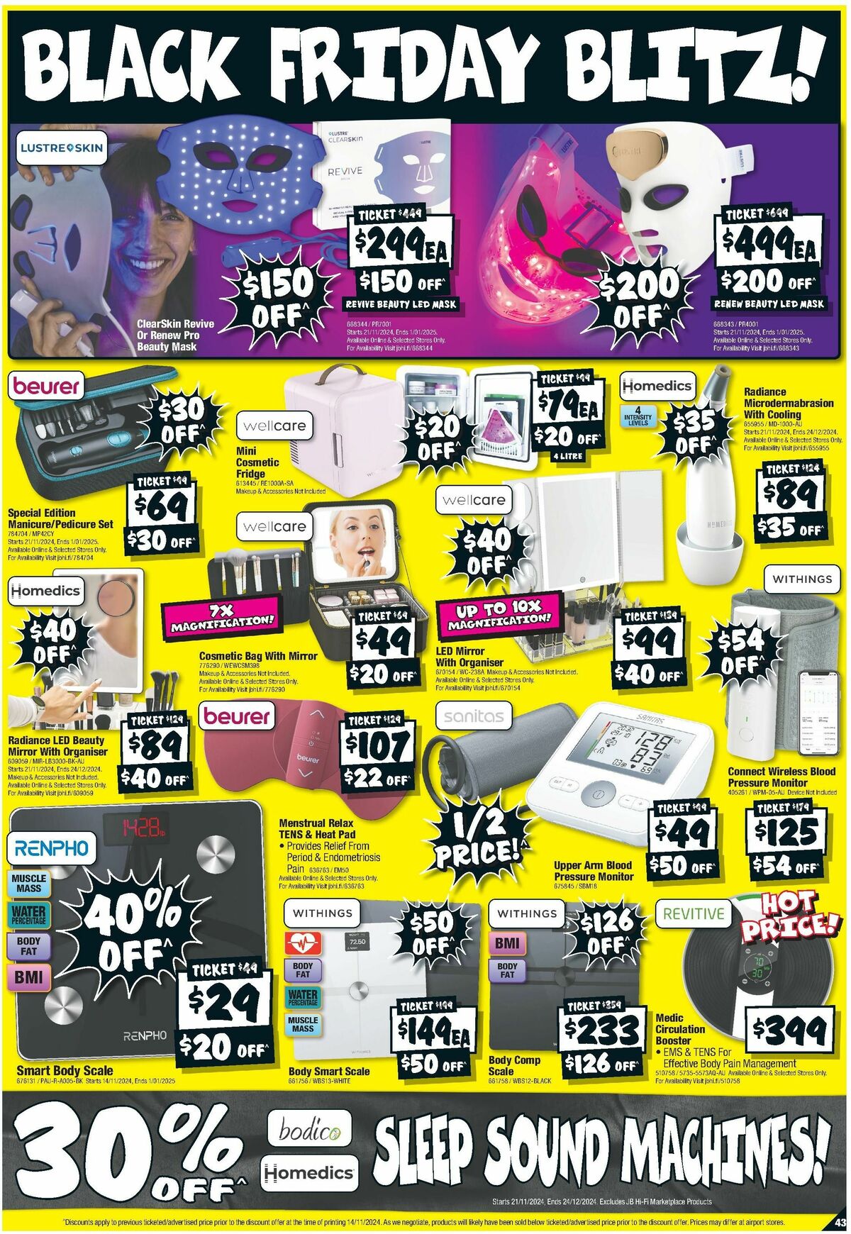 JB Hi-Fi Black Friday Catalogues from 20 November