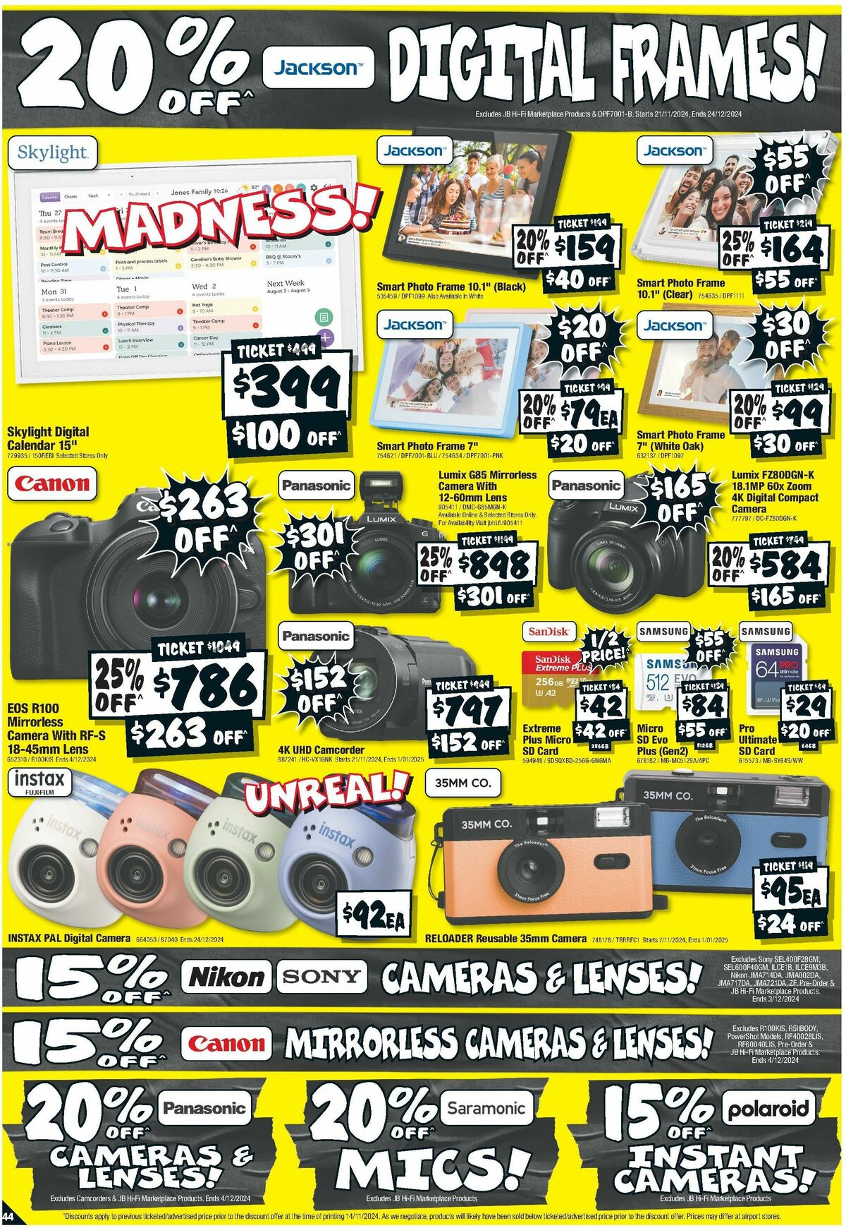 JB Hi-Fi Black Friday Catalogues from 20 November