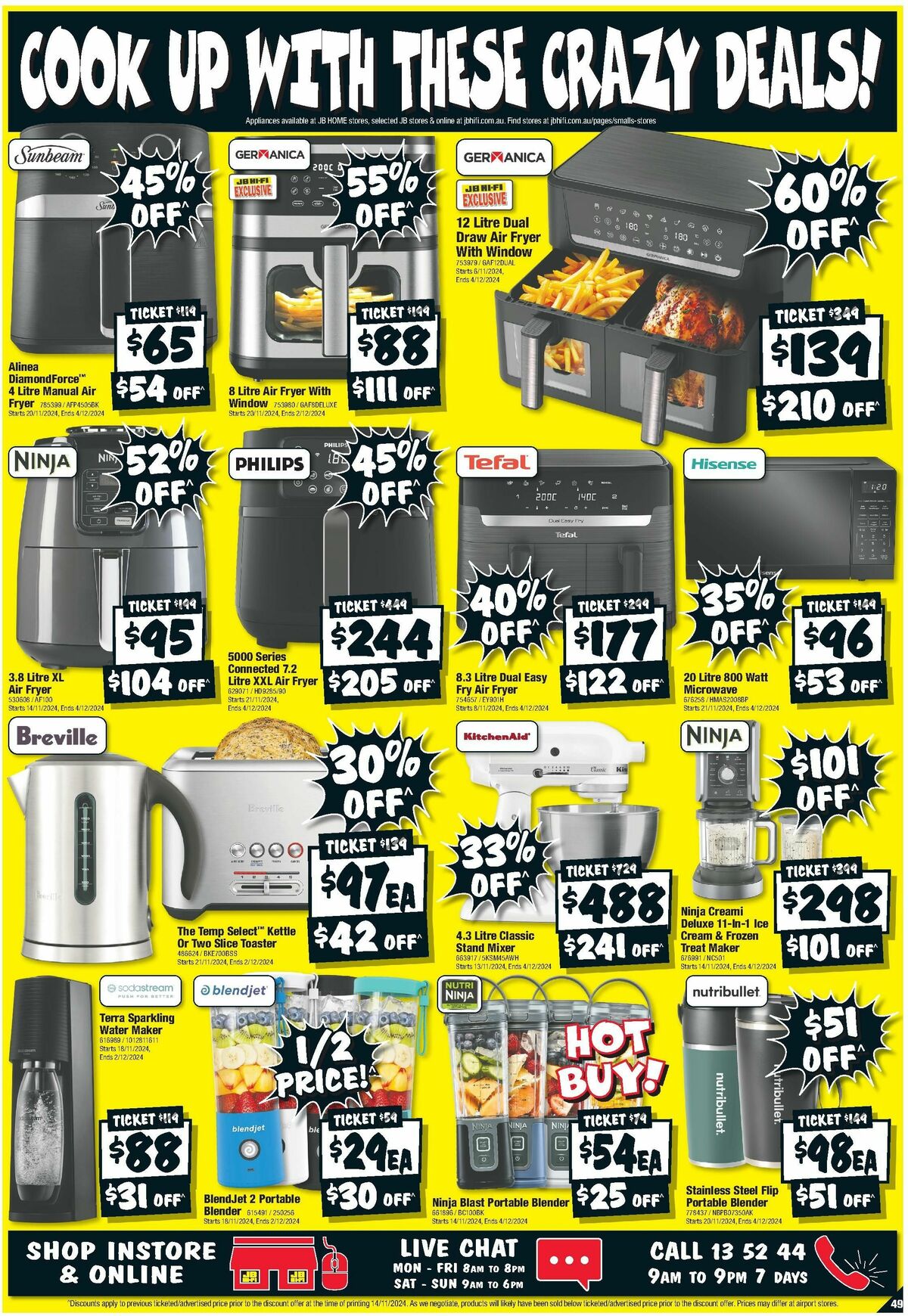 JB Hi-Fi Black Friday Catalogues from 20 November