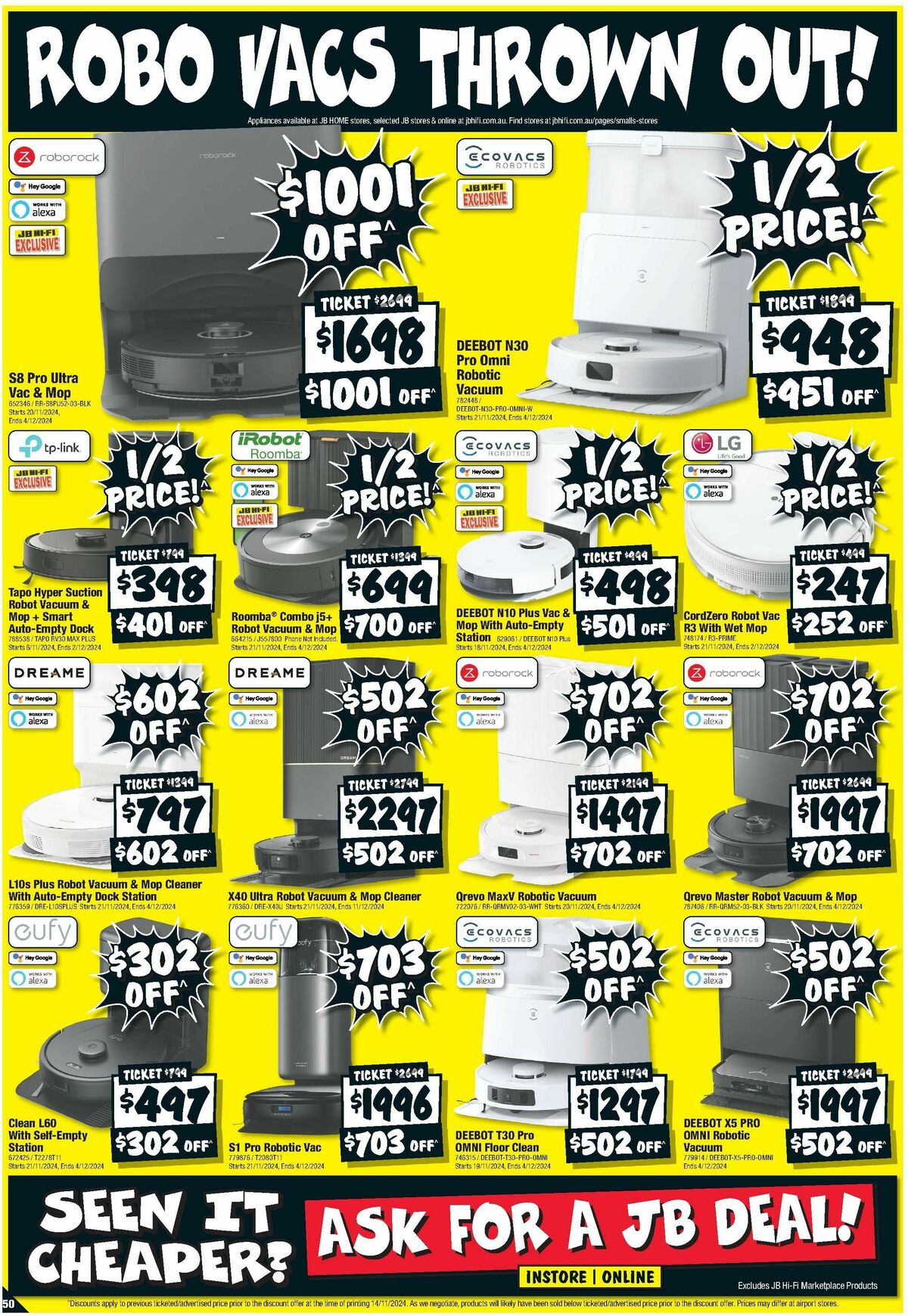 JB Hi-Fi Black Friday Catalogues from 20 November
