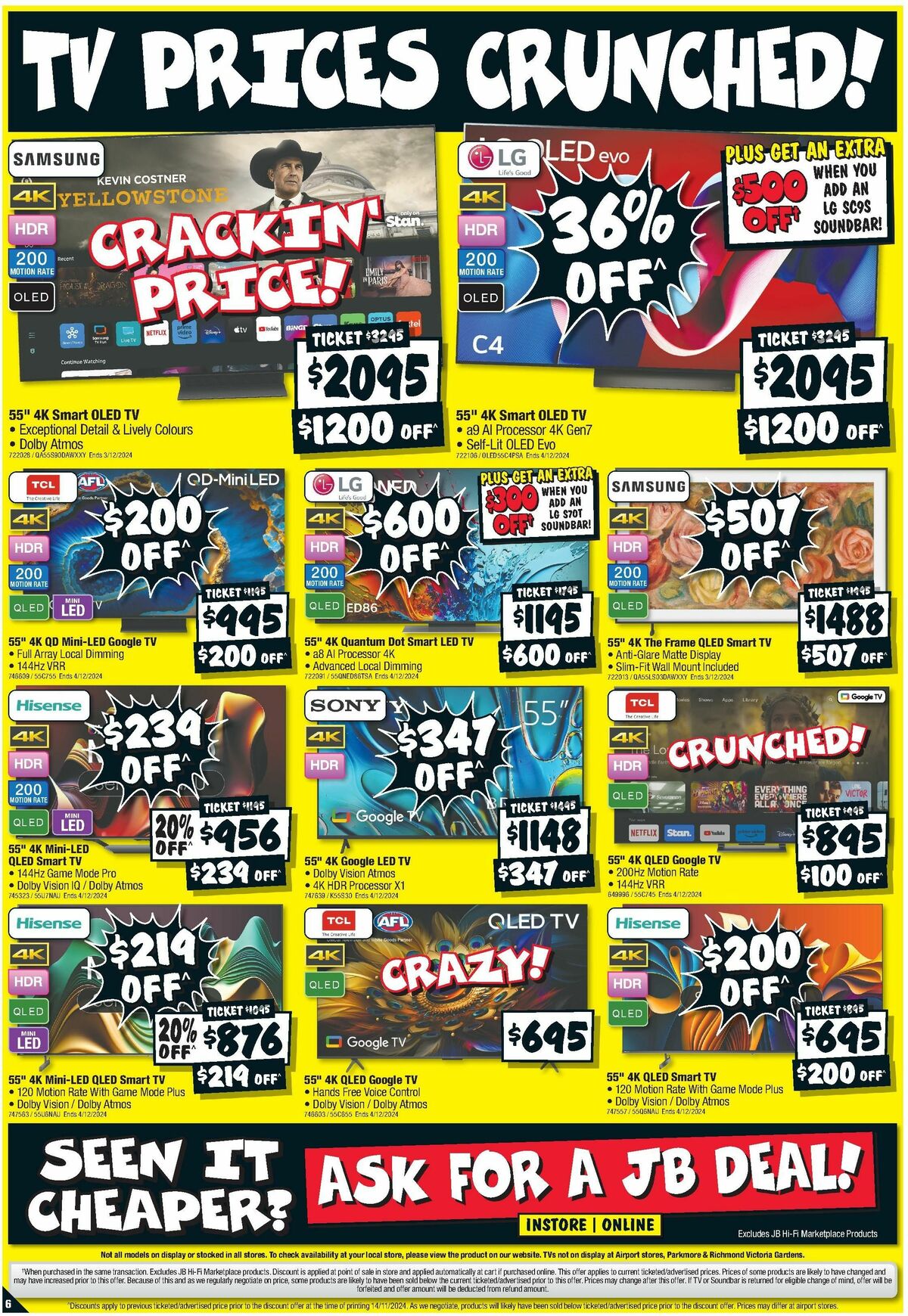 JB Hi-Fi Black Friday Catalogues from 20 November