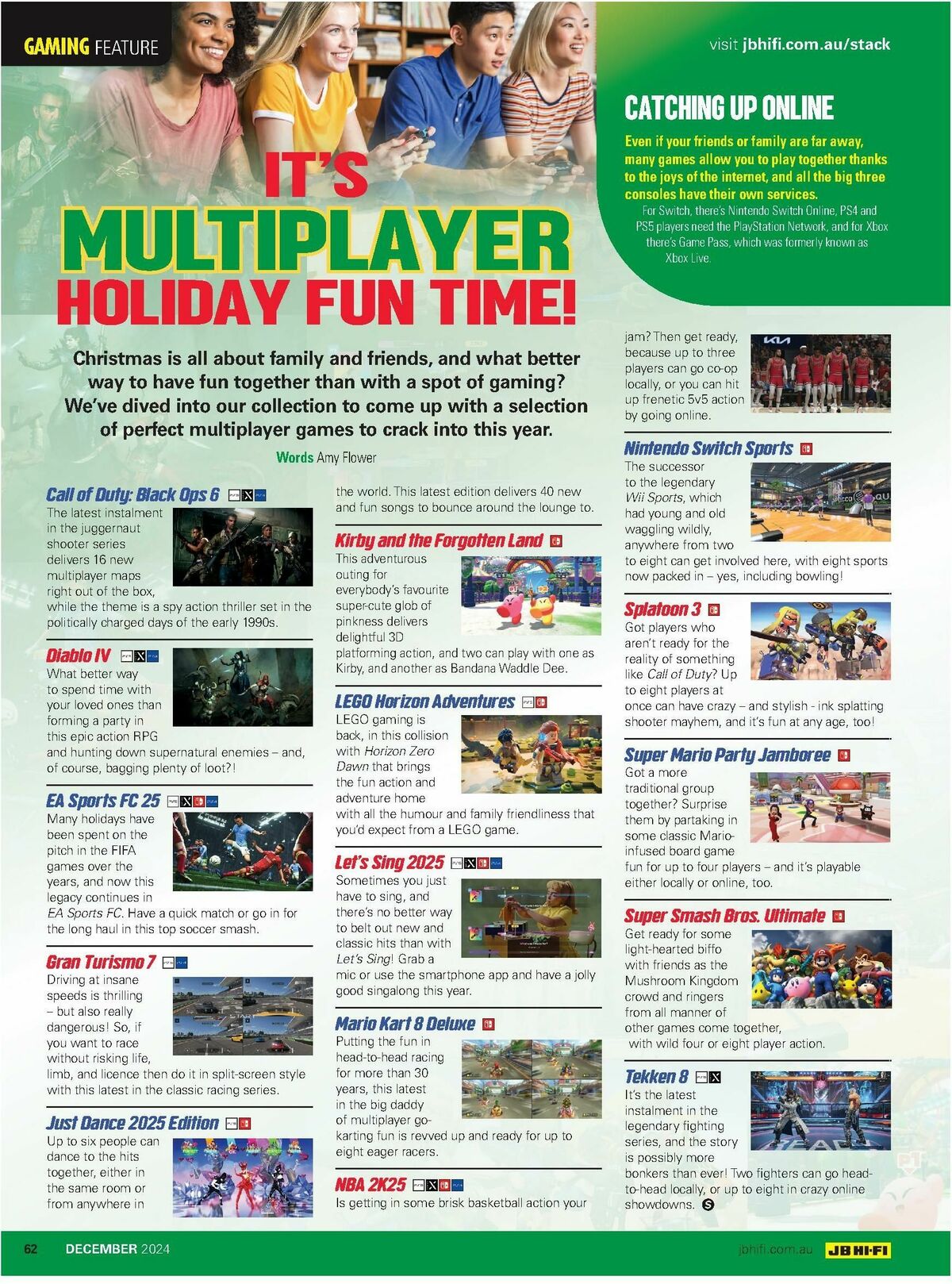 JB Hi-Fi Magazine December Catalogues from 1 December