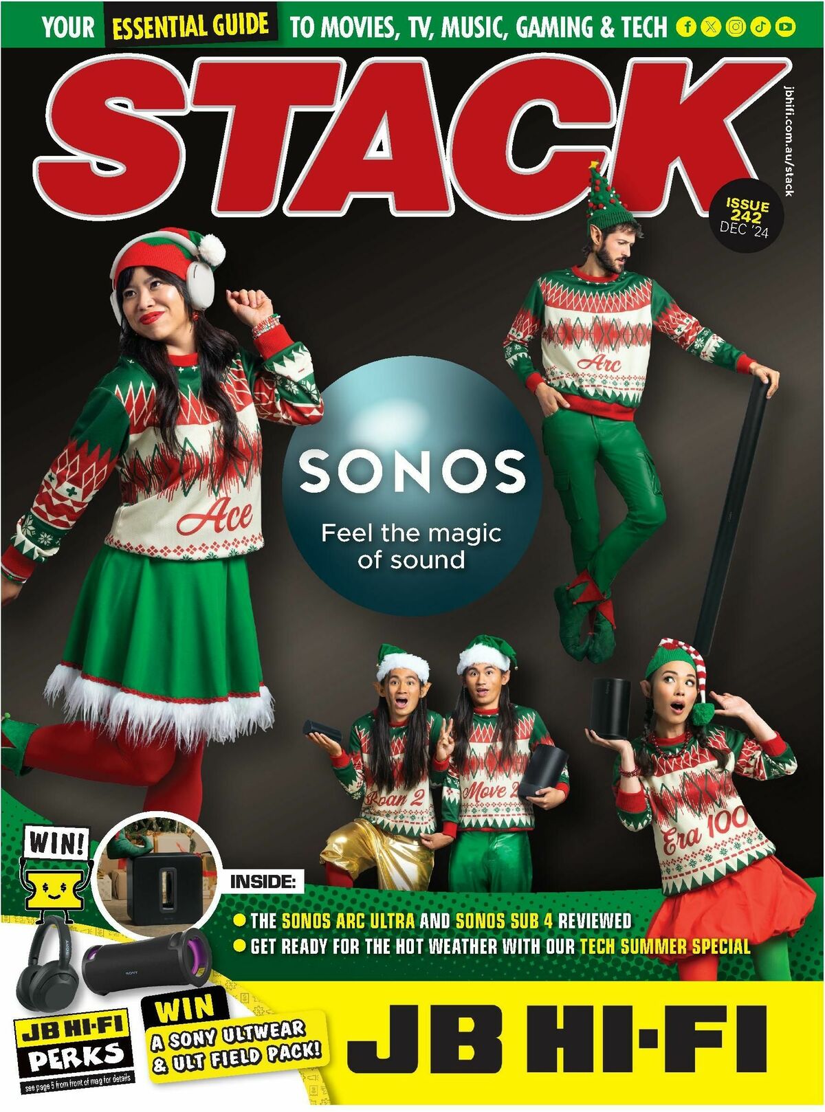 JB Hi-Fi Magazine December Catalogues from 1 December