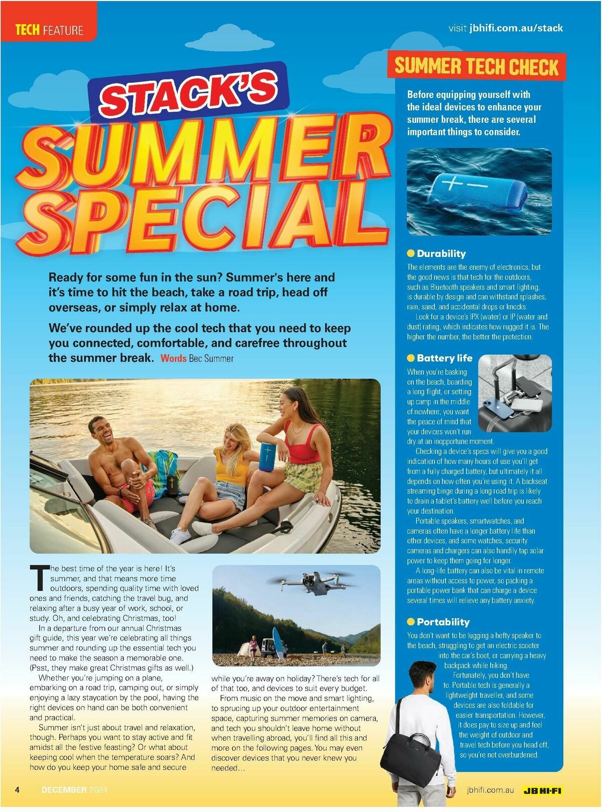 JB Hi-Fi Magazine December Catalogues from 1 December