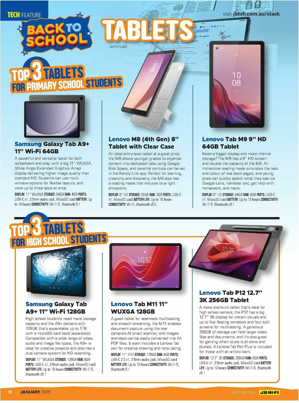 JB Hi-Fi Magazine January Catalogues from 1 January