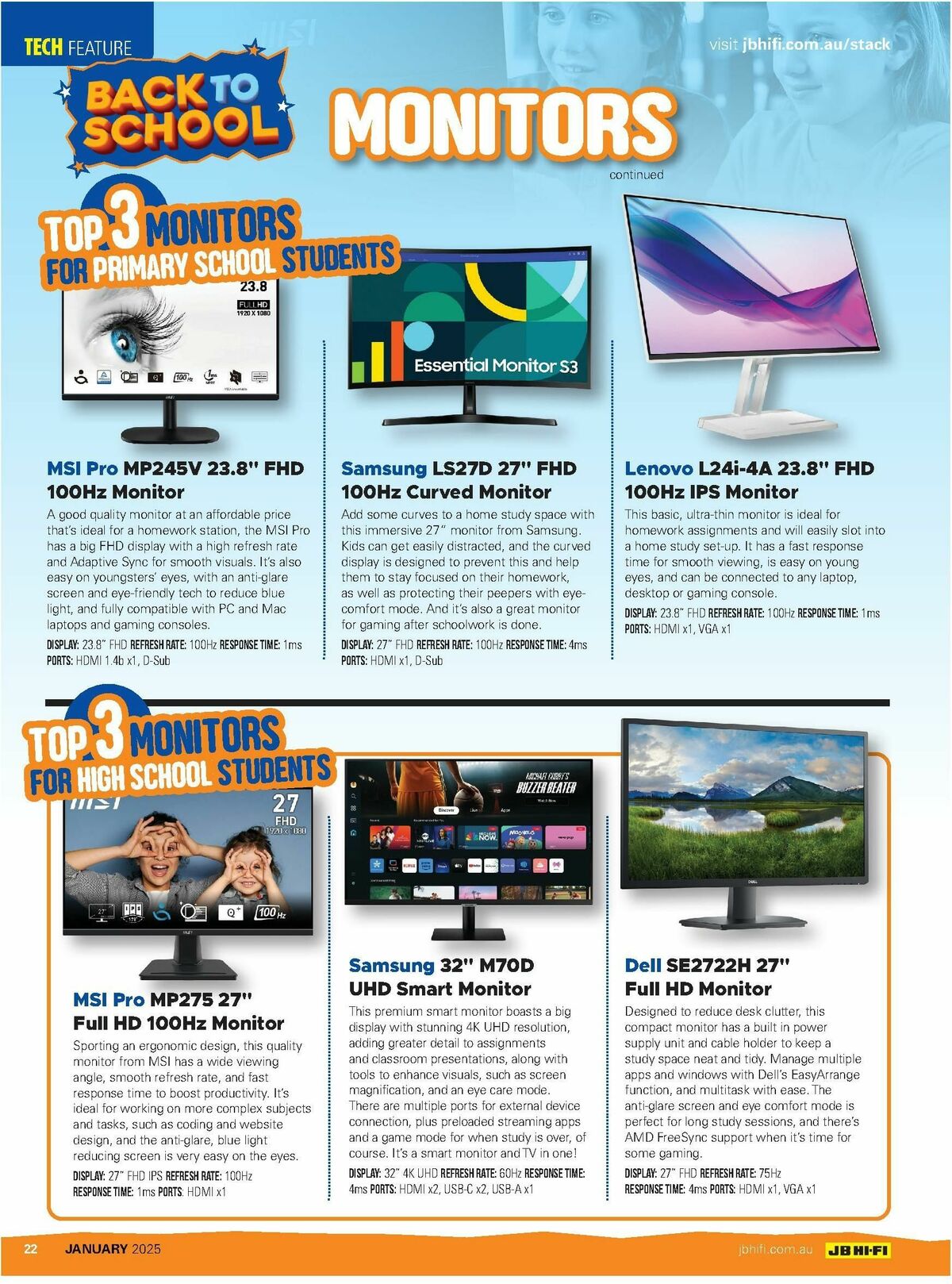 JB Hi-Fi Magazine January Catalogues from 1 January