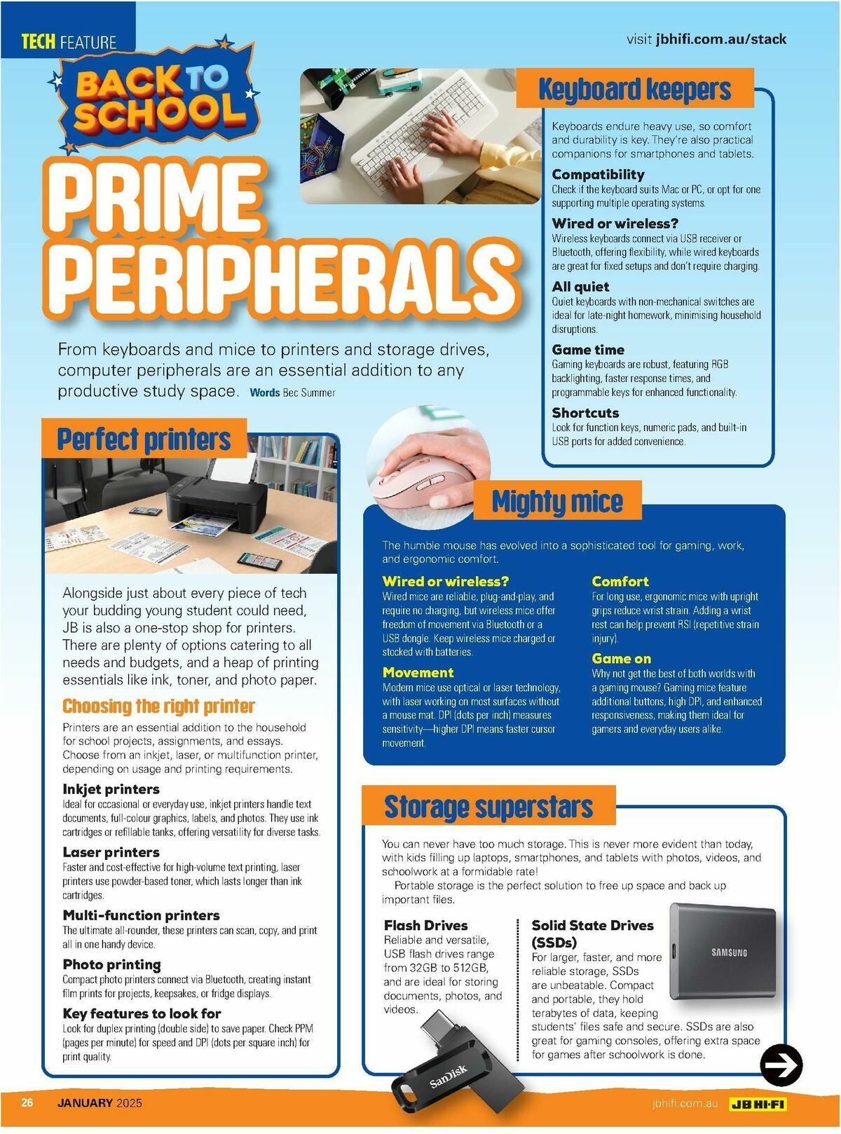 JB Hi-Fi Magazine January Catalogues from 1 January