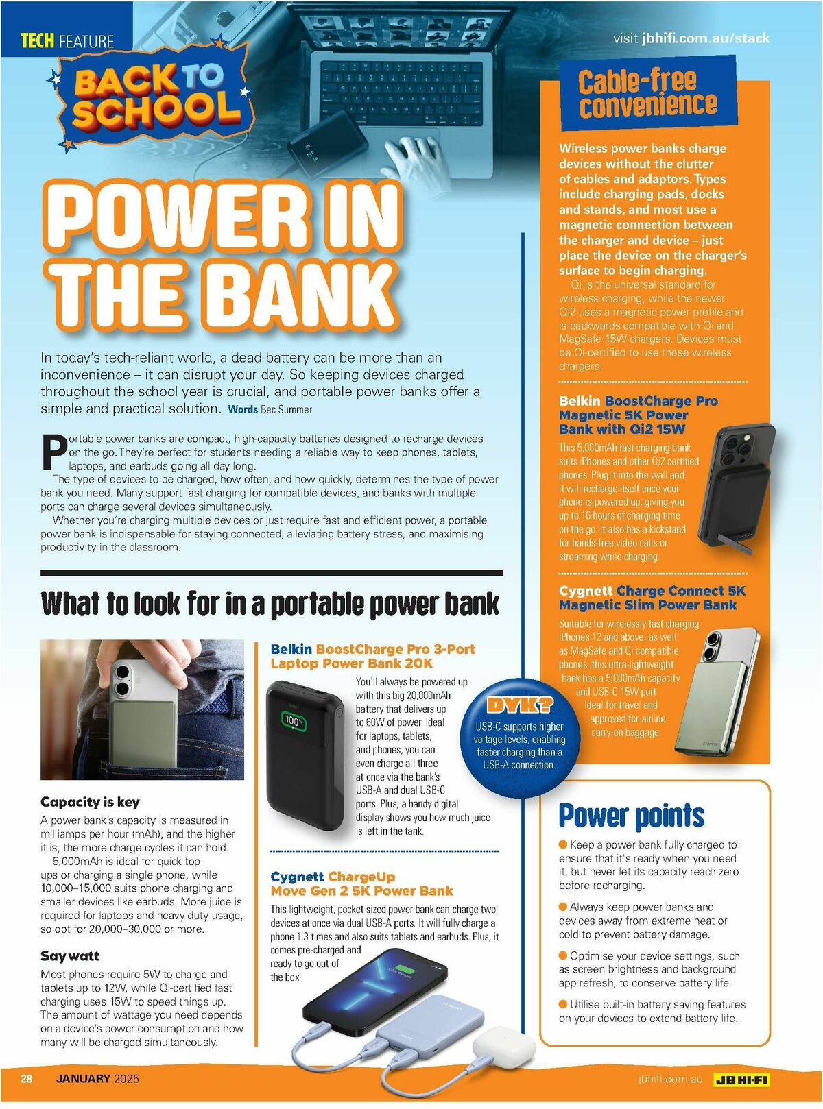 JB Hi-Fi Magazine January Catalogues from 1 January