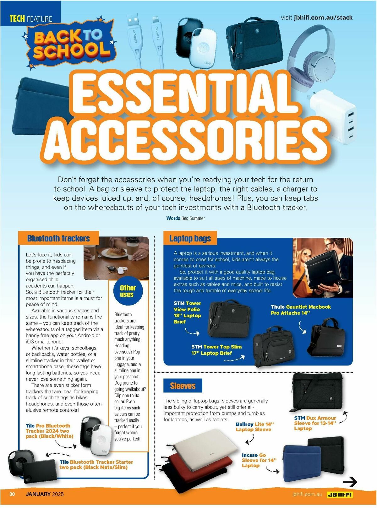 JB Hi-Fi Magazine January Catalogues from 1 January